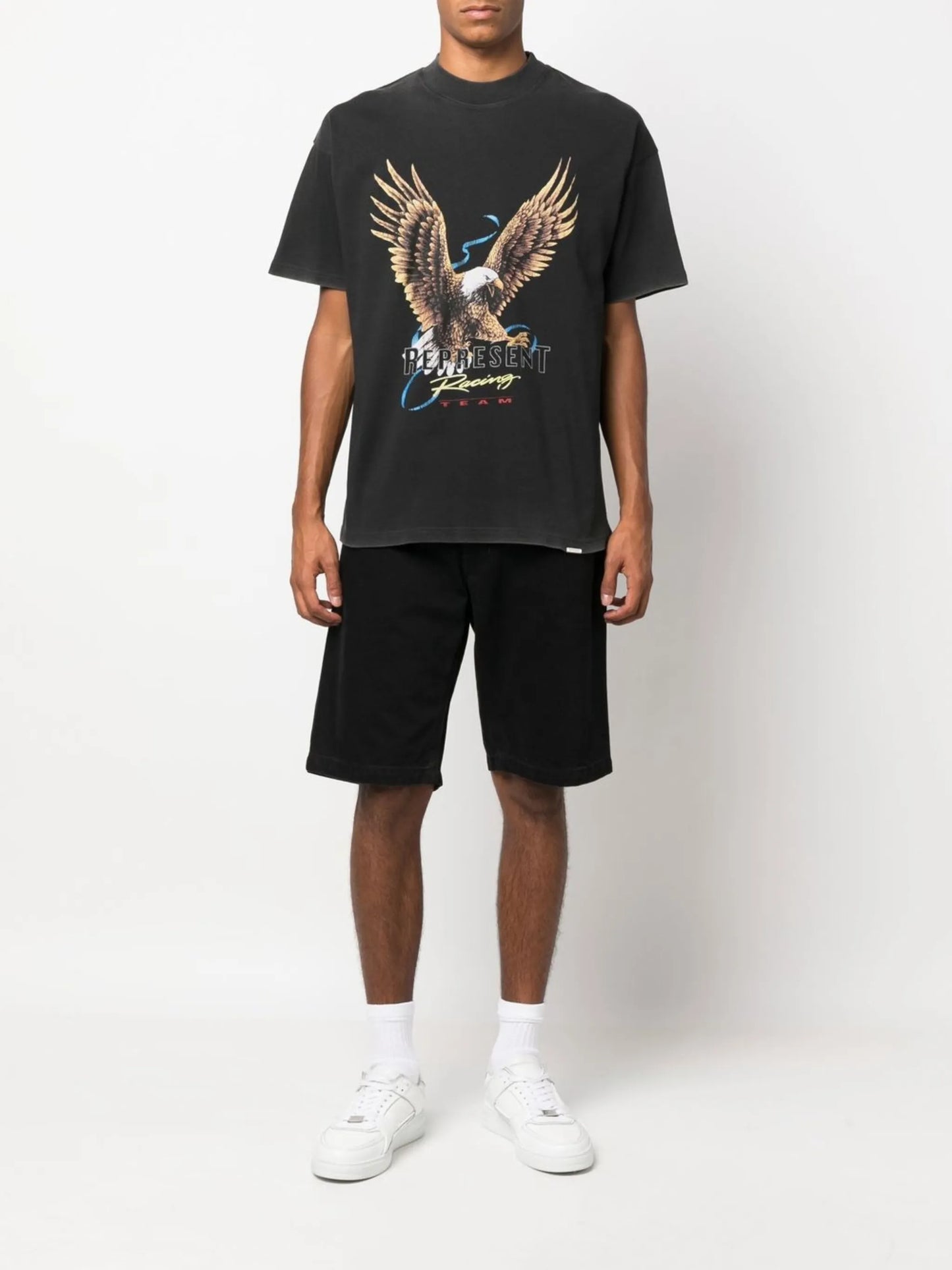 graphic-print crew neck T-shirt