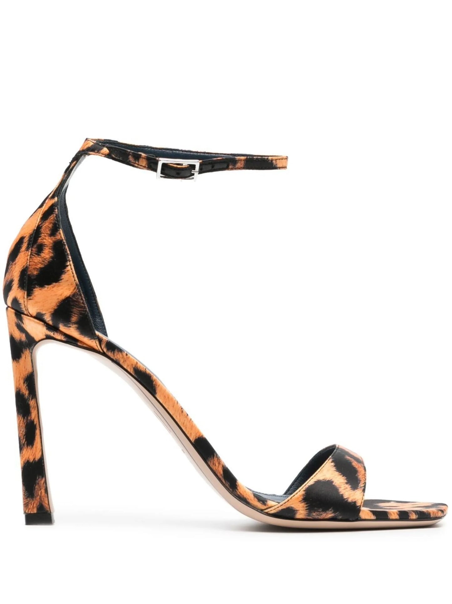 Enea leopard print square-toe sandals