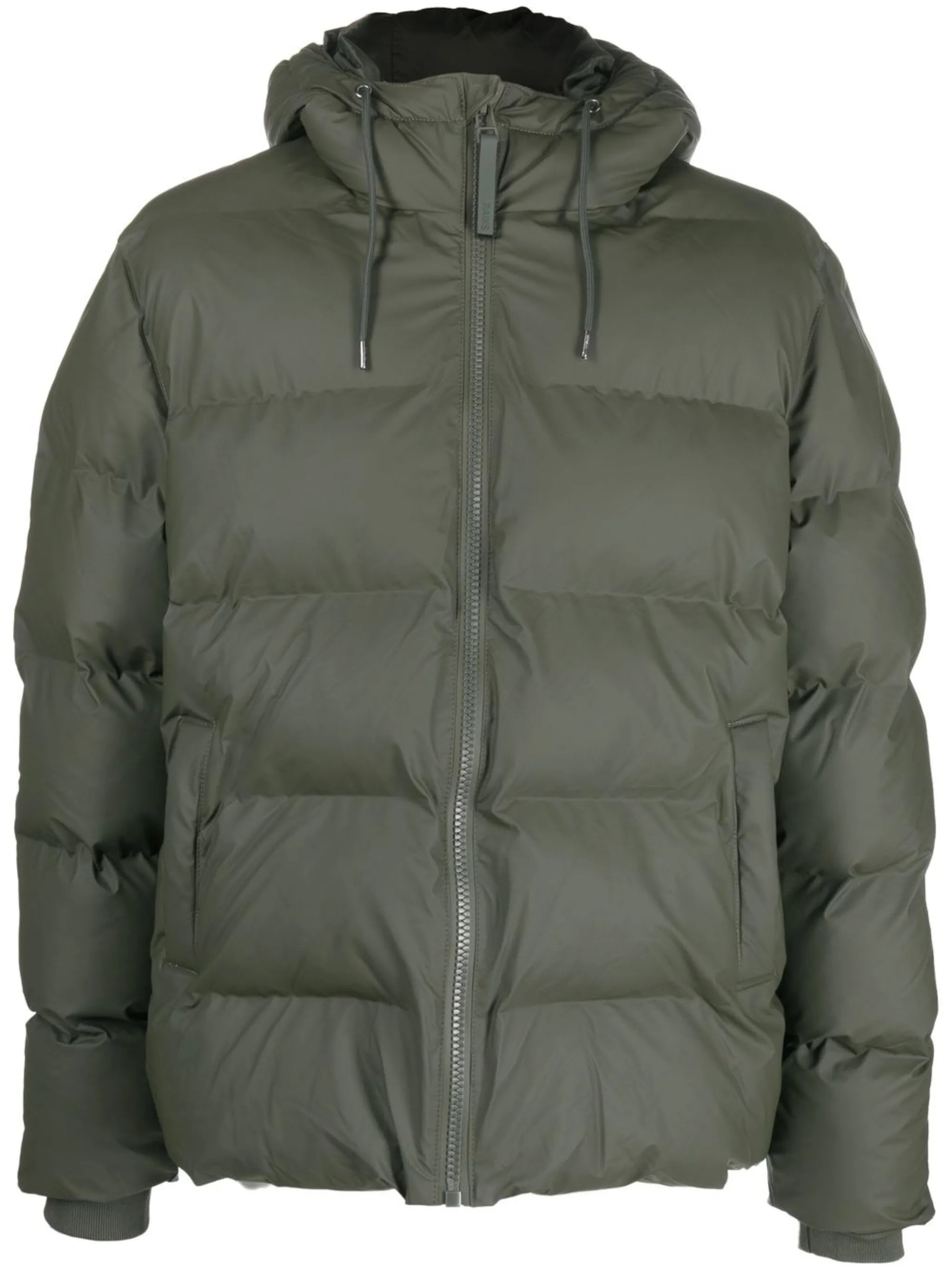 padded hooded jacket
