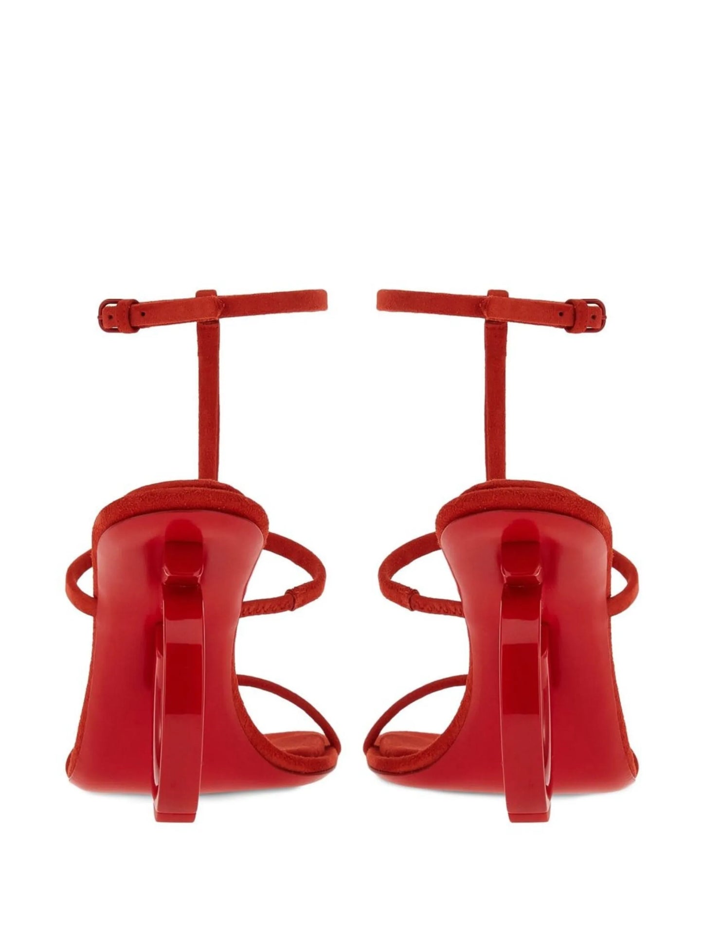 Elina 105mm suede sandals