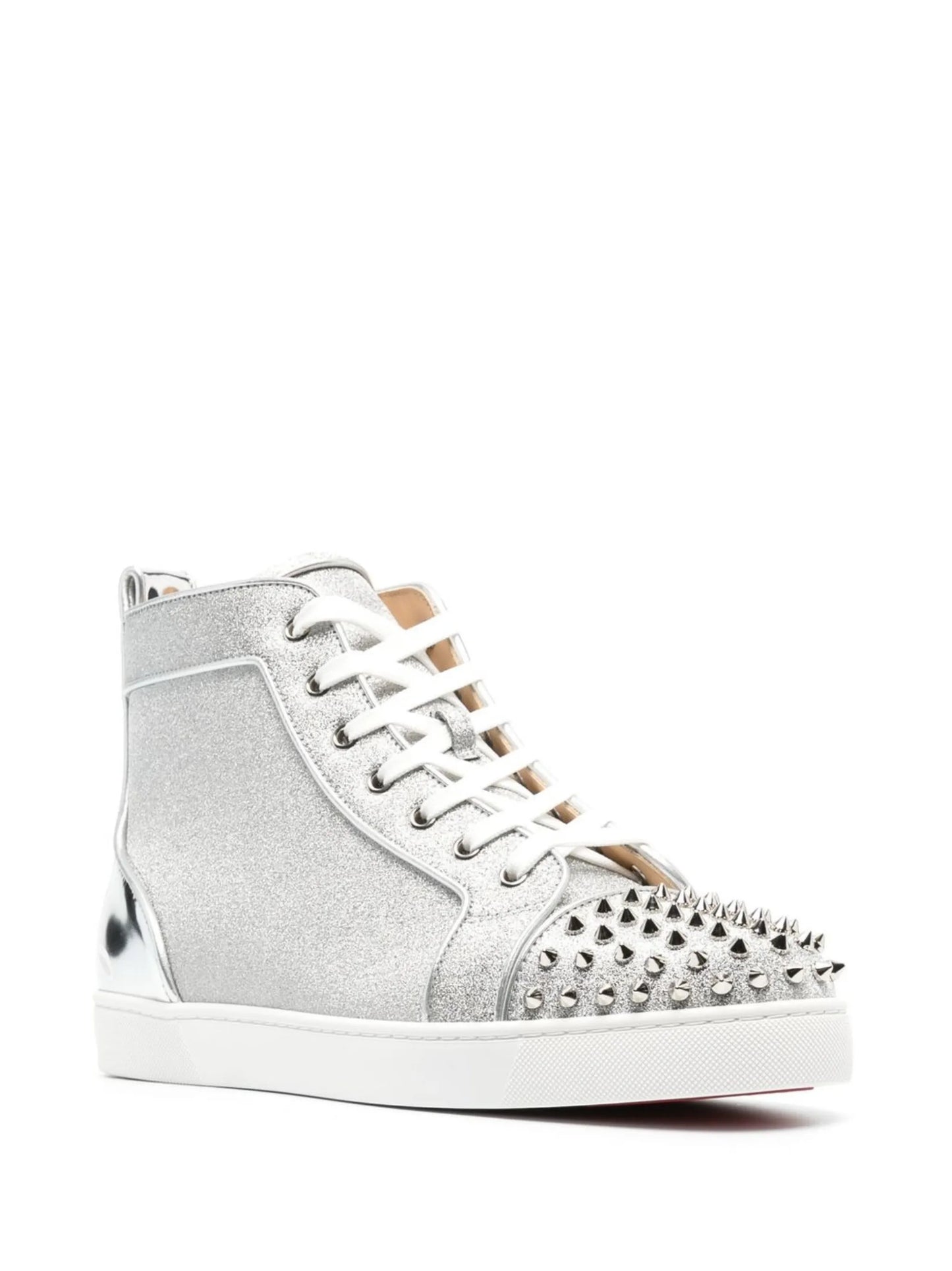 Spikes hi-top sneakers