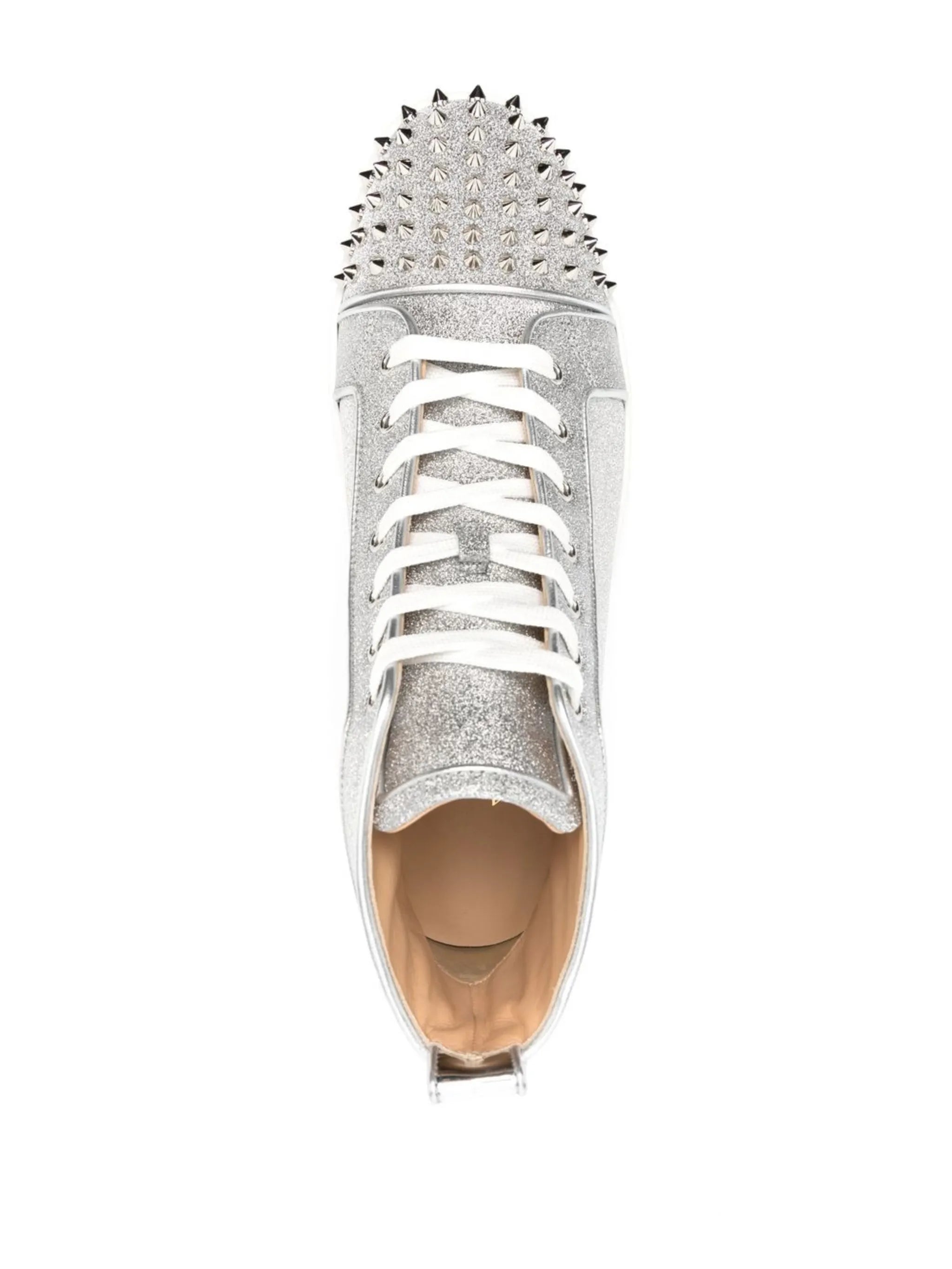 Spikes hi-top sneakers