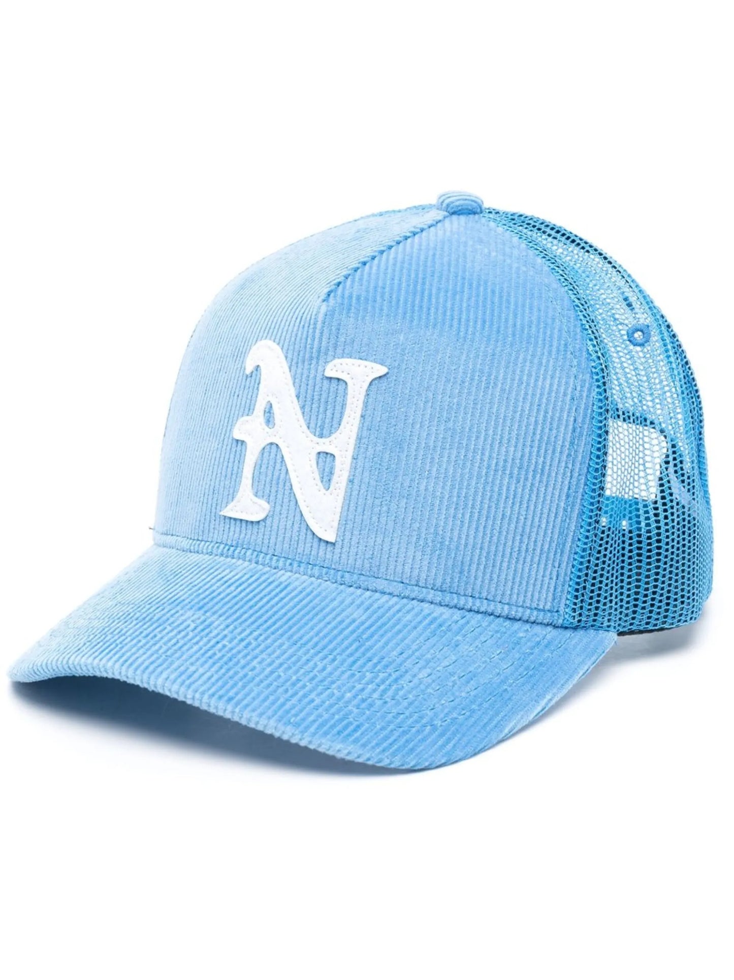N-Logo corduroy baseball cap