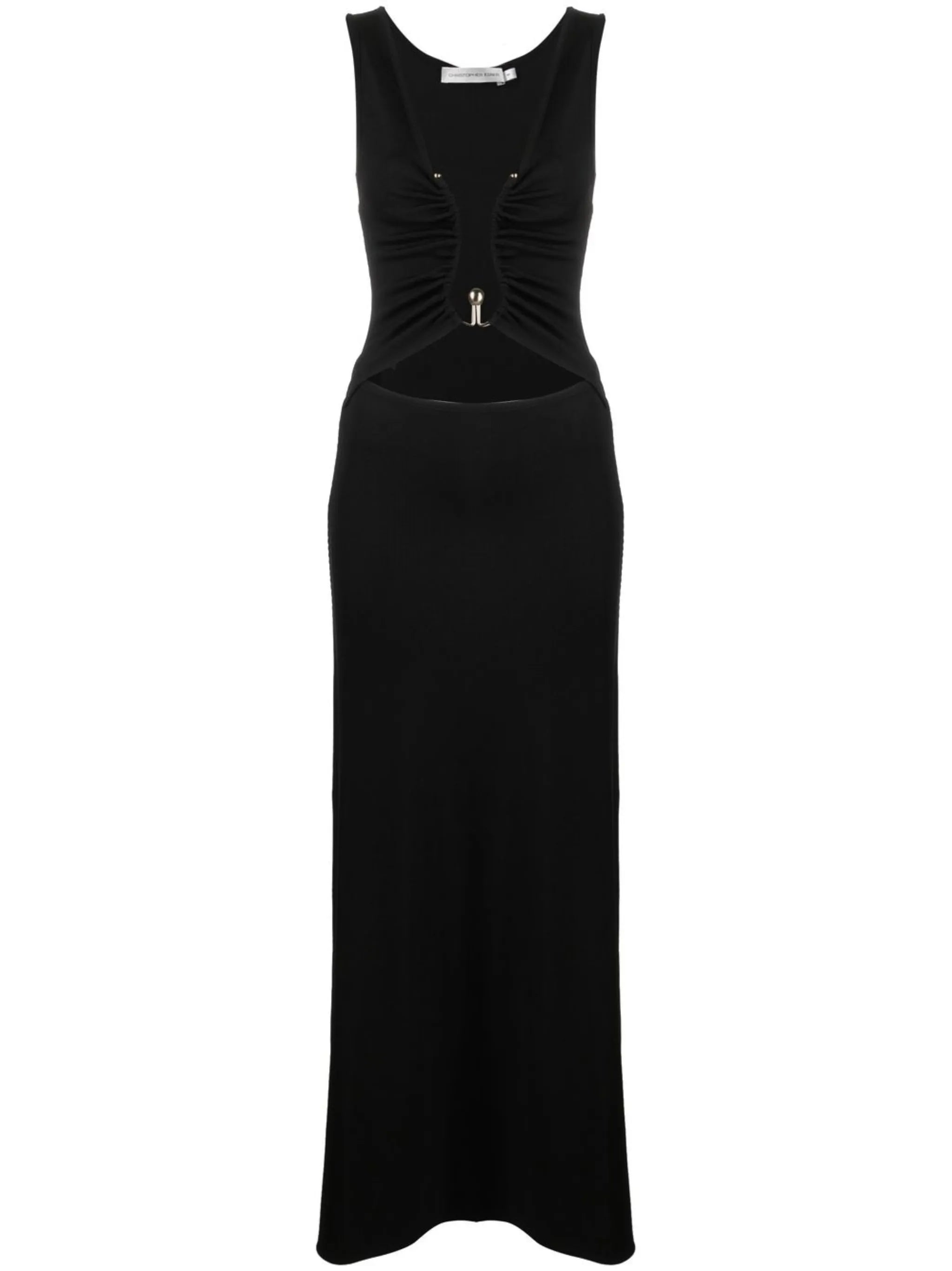 Polar Orbit cut-out maxi dress