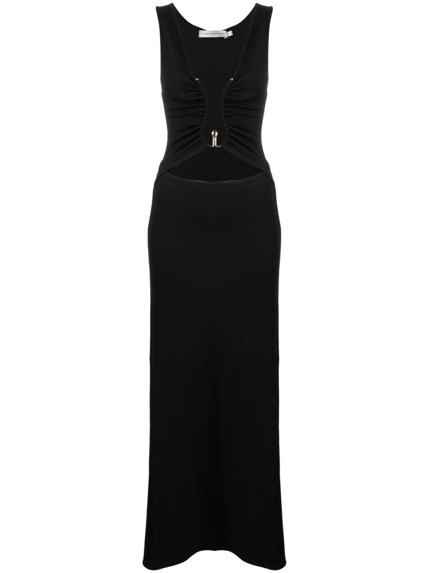 Polar Orbit cut-out maxi dress