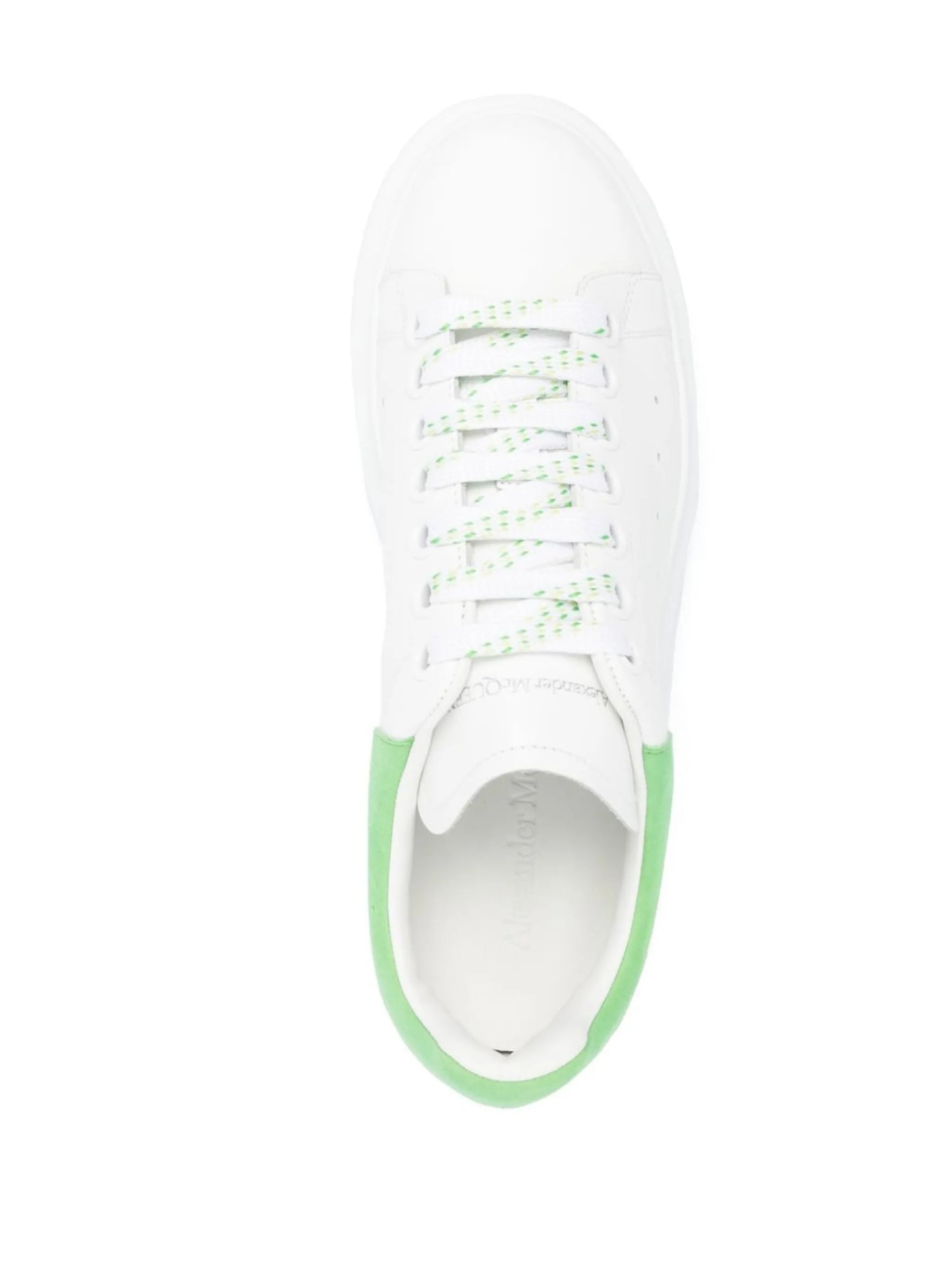 Oversized leather sneakers