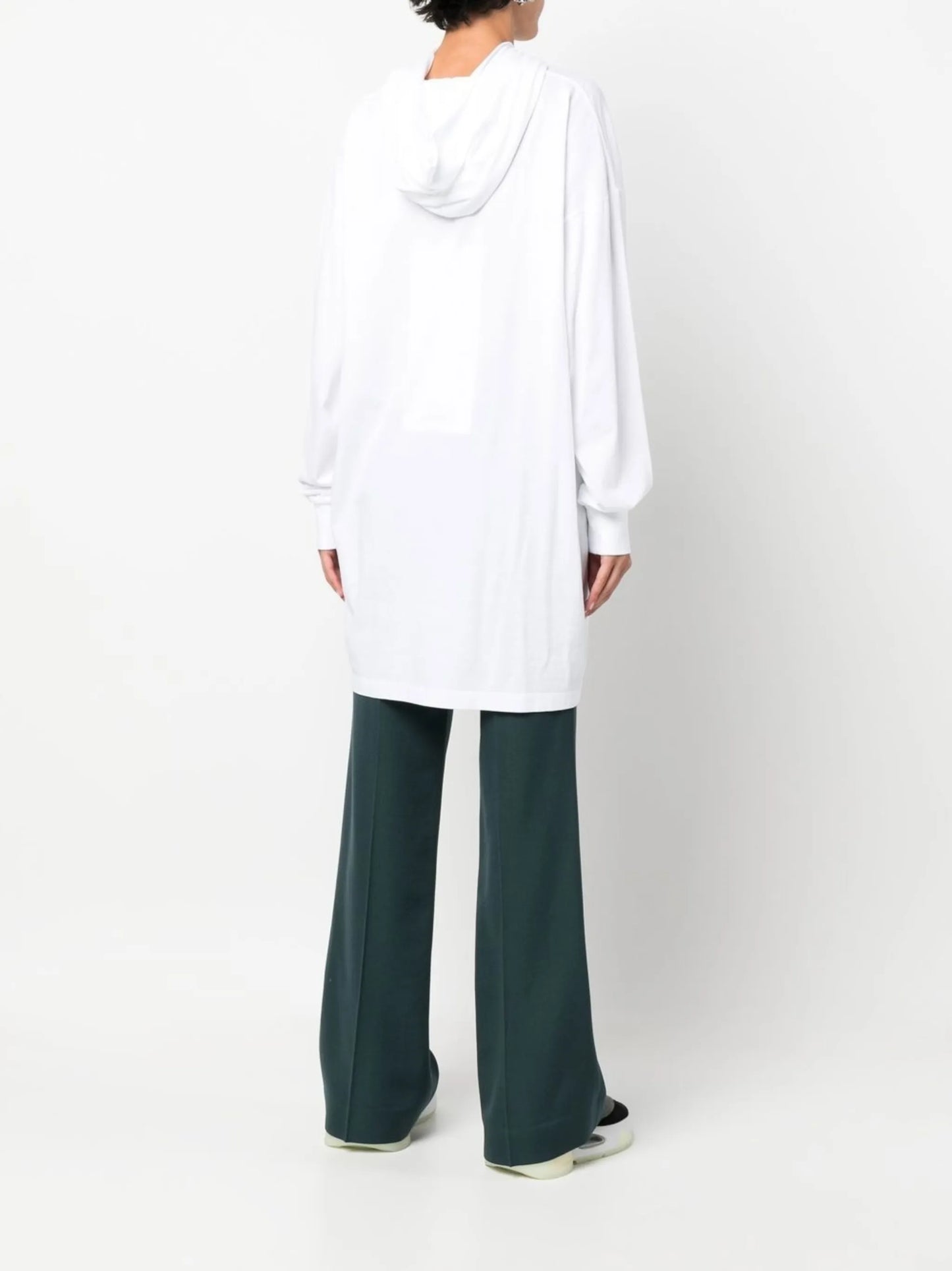 logo oversized hoodie