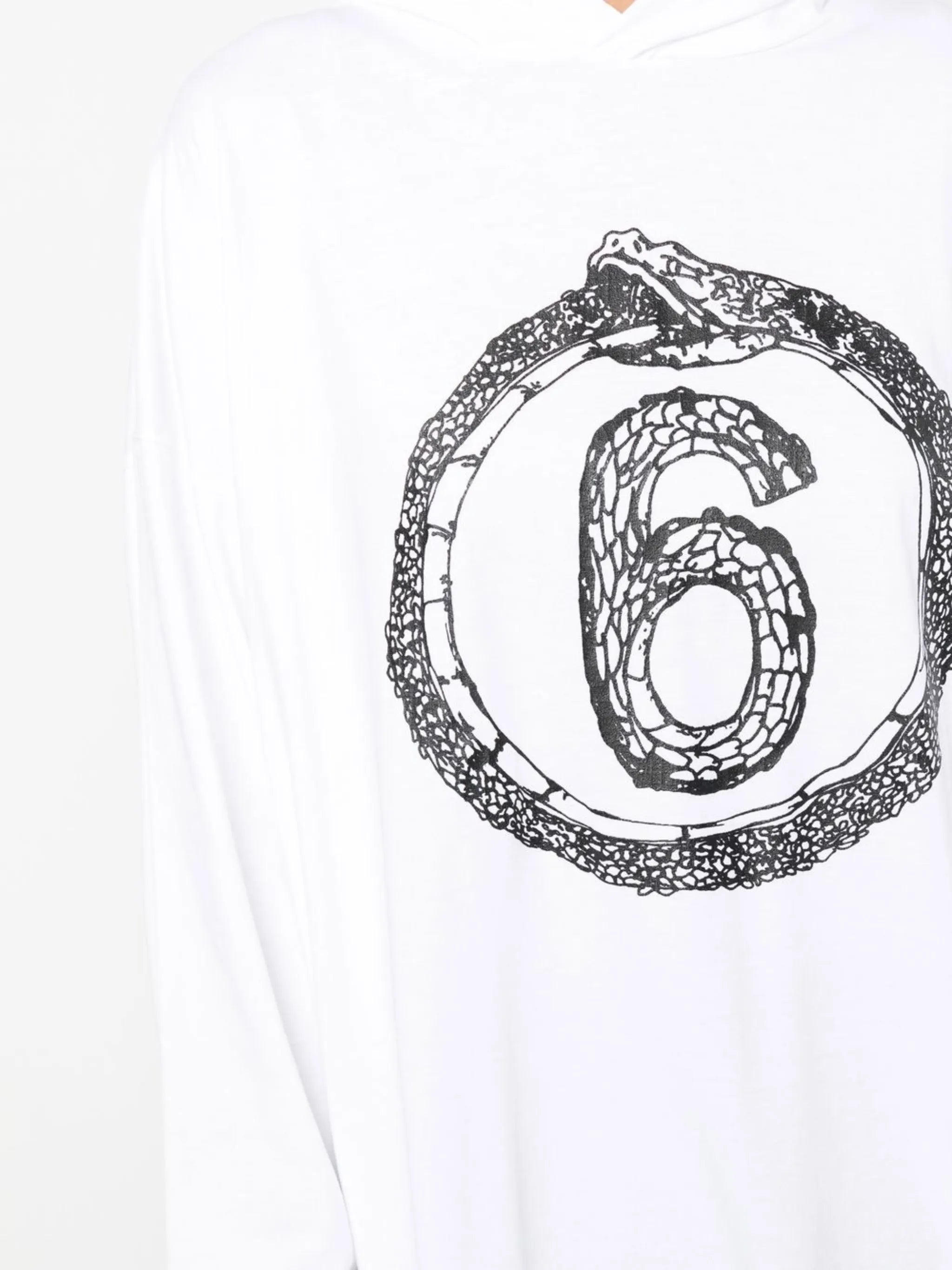 logo oversized hoodie