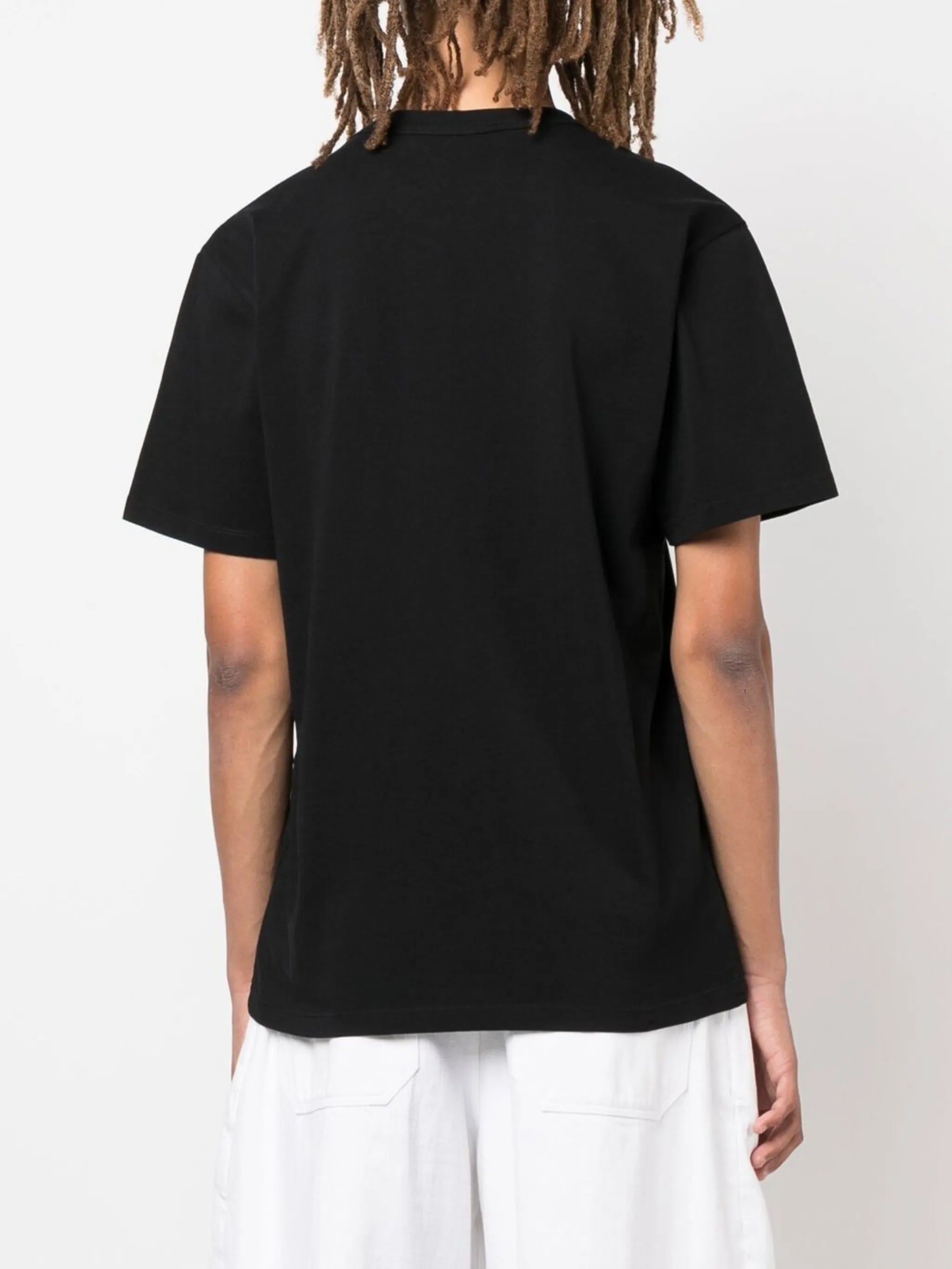 Double Fox Head-Patch cotton T-shirt