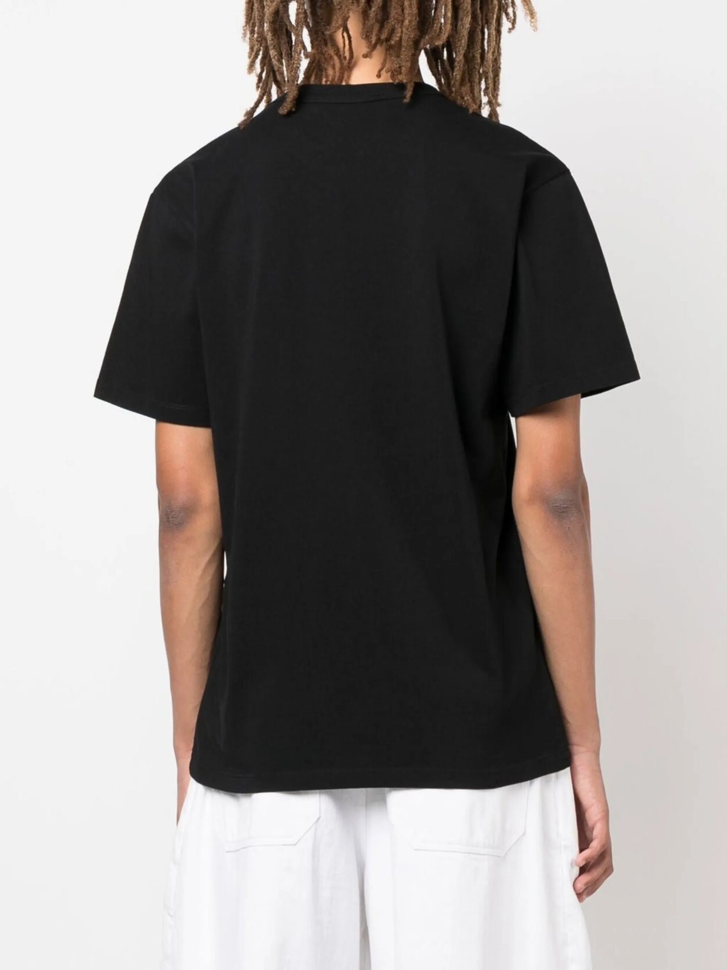 Double Fox Head-Patch cotton T-shirt