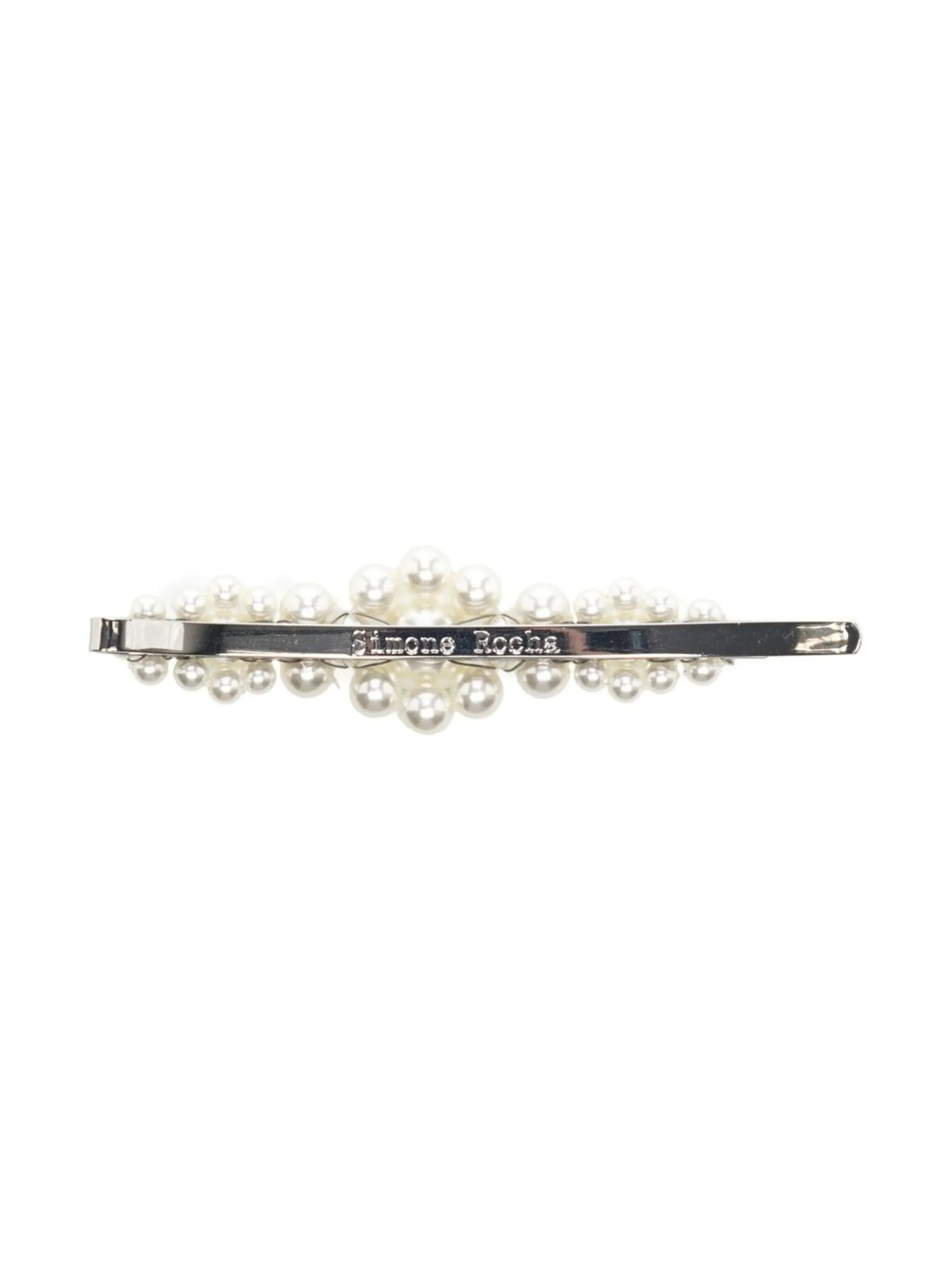 pearl-embellished hair clip