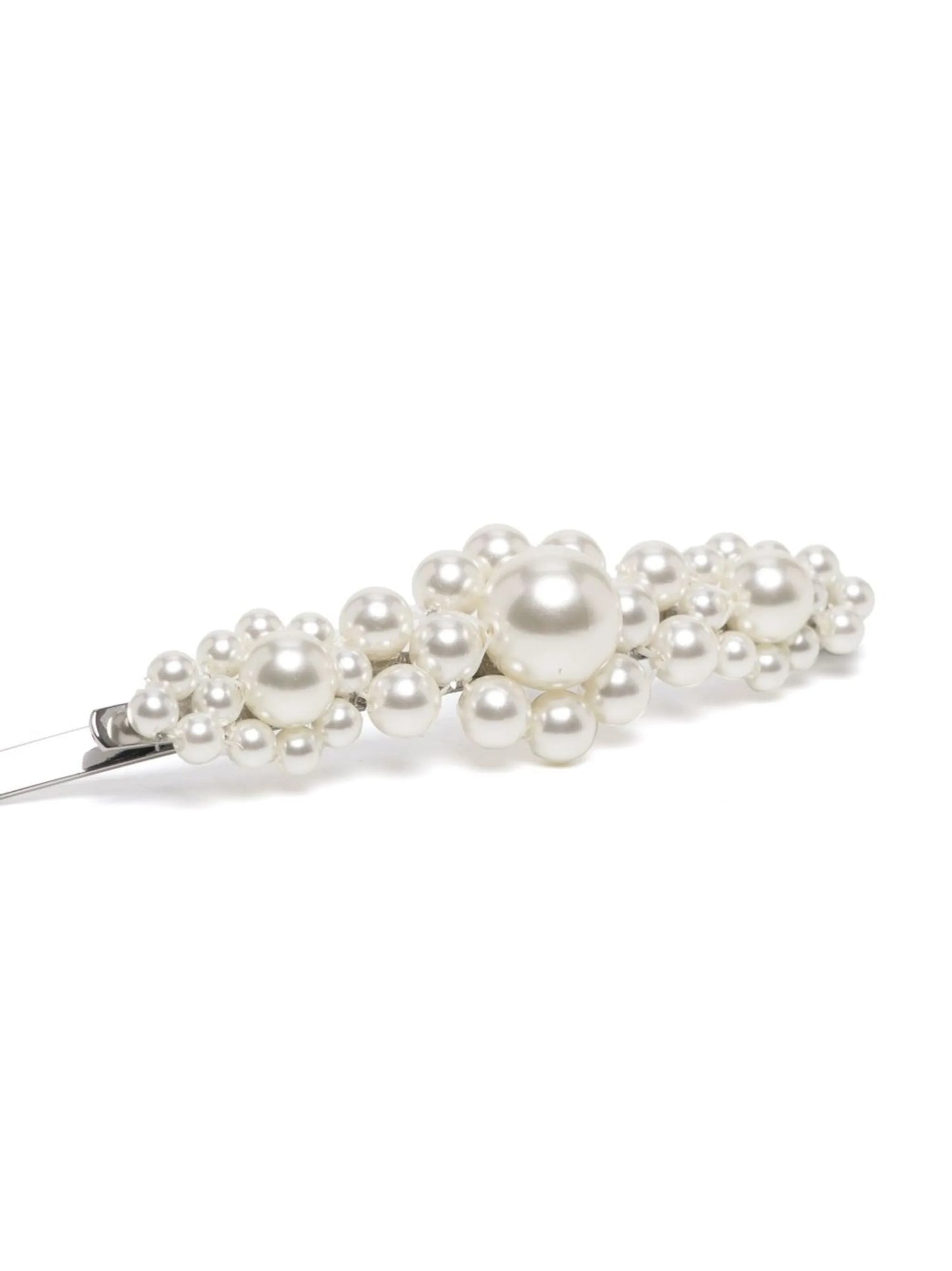pearl-embellished hair clip