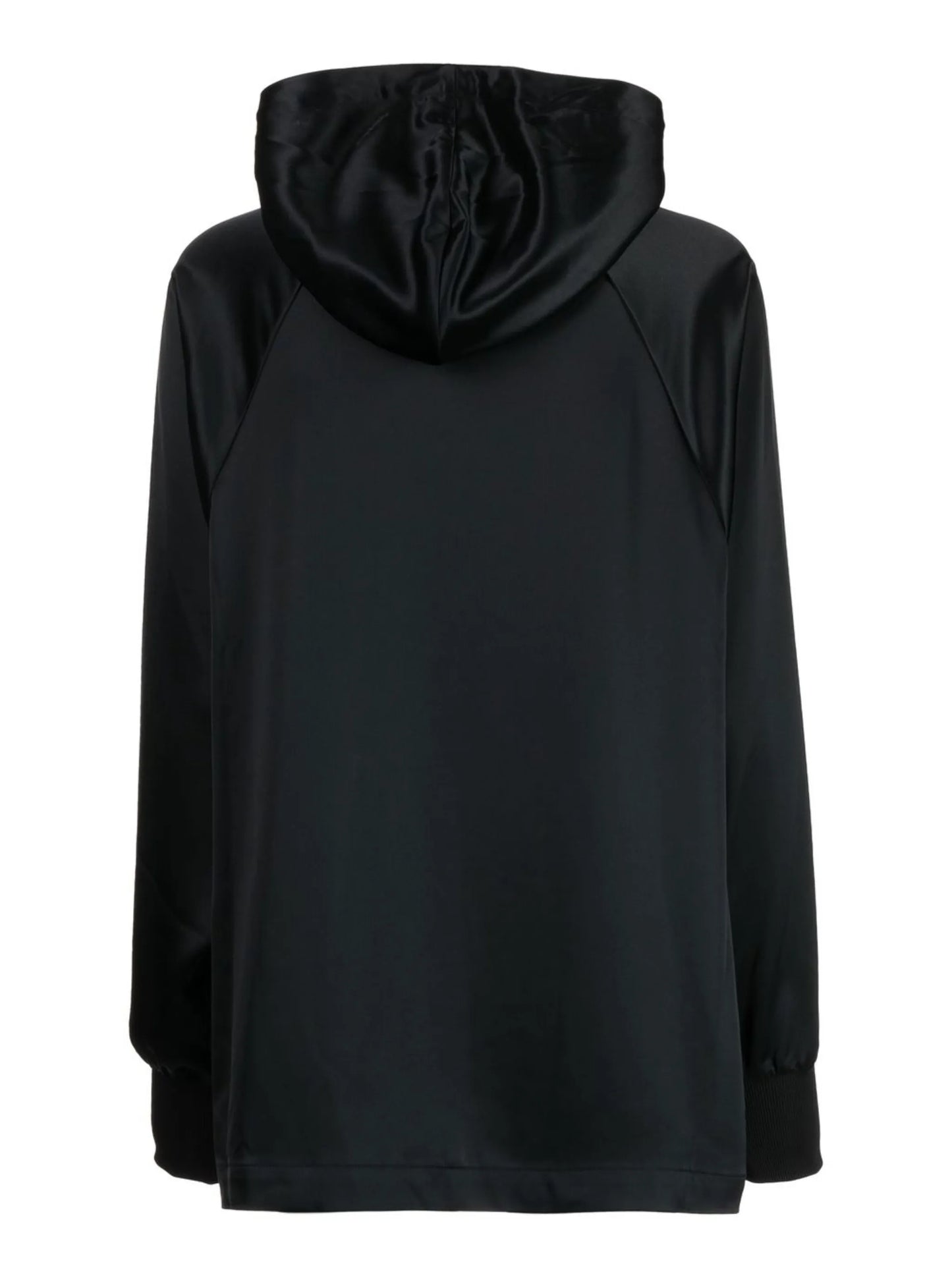 hooded long-sleeve top