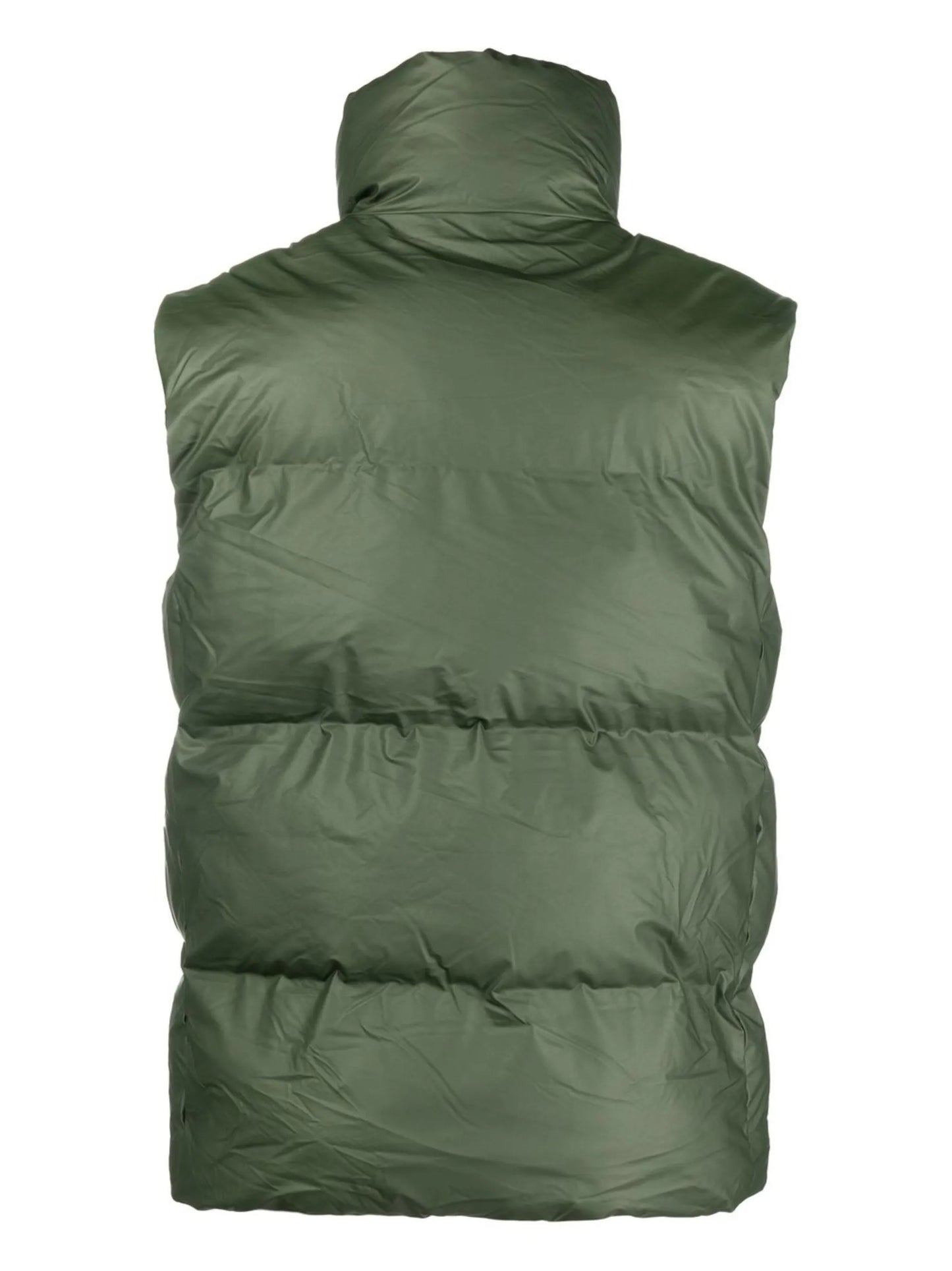 padded high-neck gilet