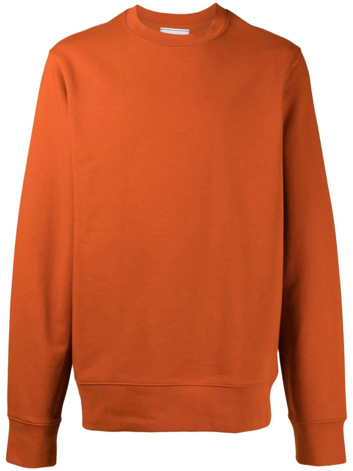 logo-print crew-neck cotton sweatshirt