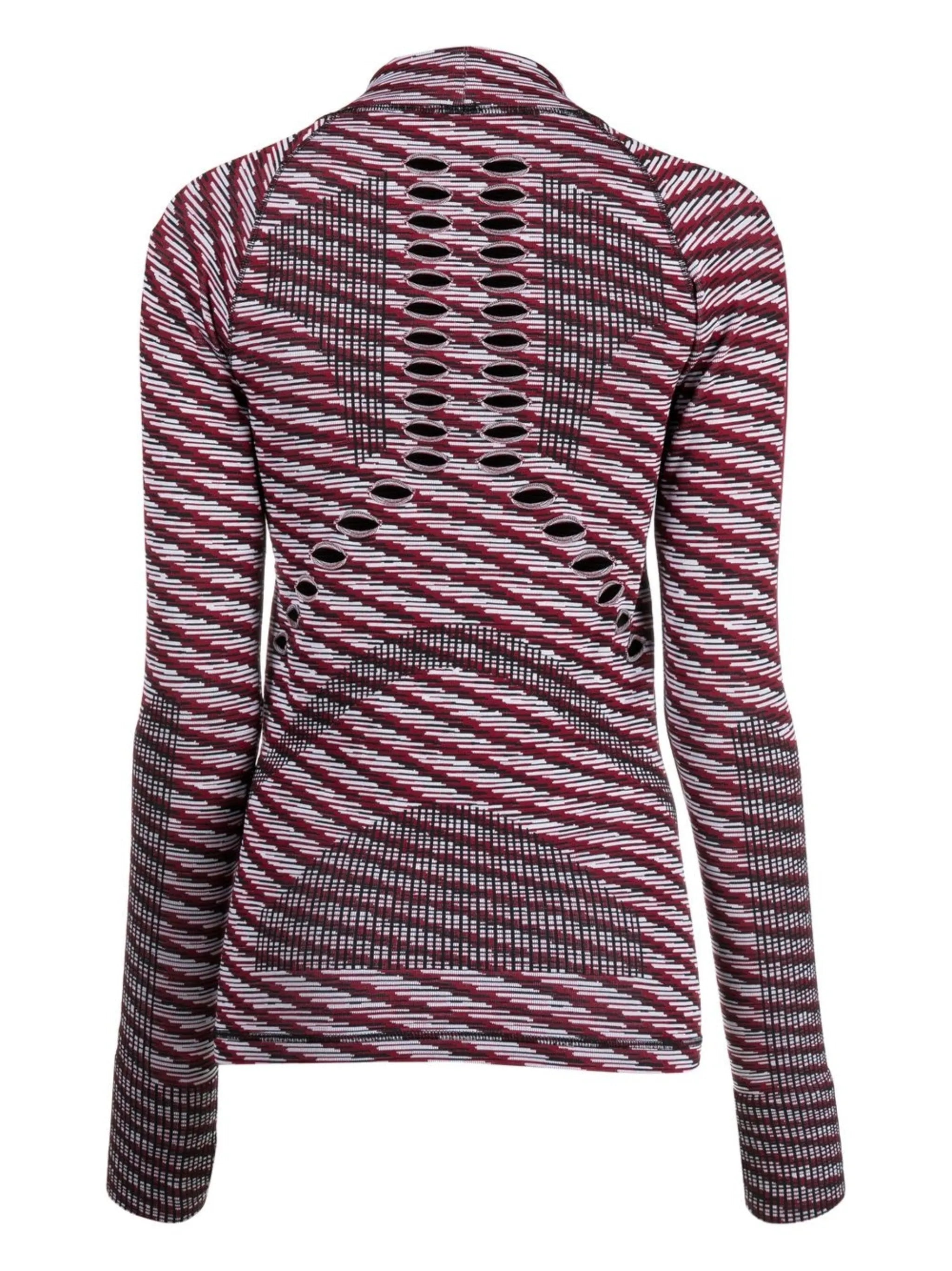 TruePurpose cut-out yoga top