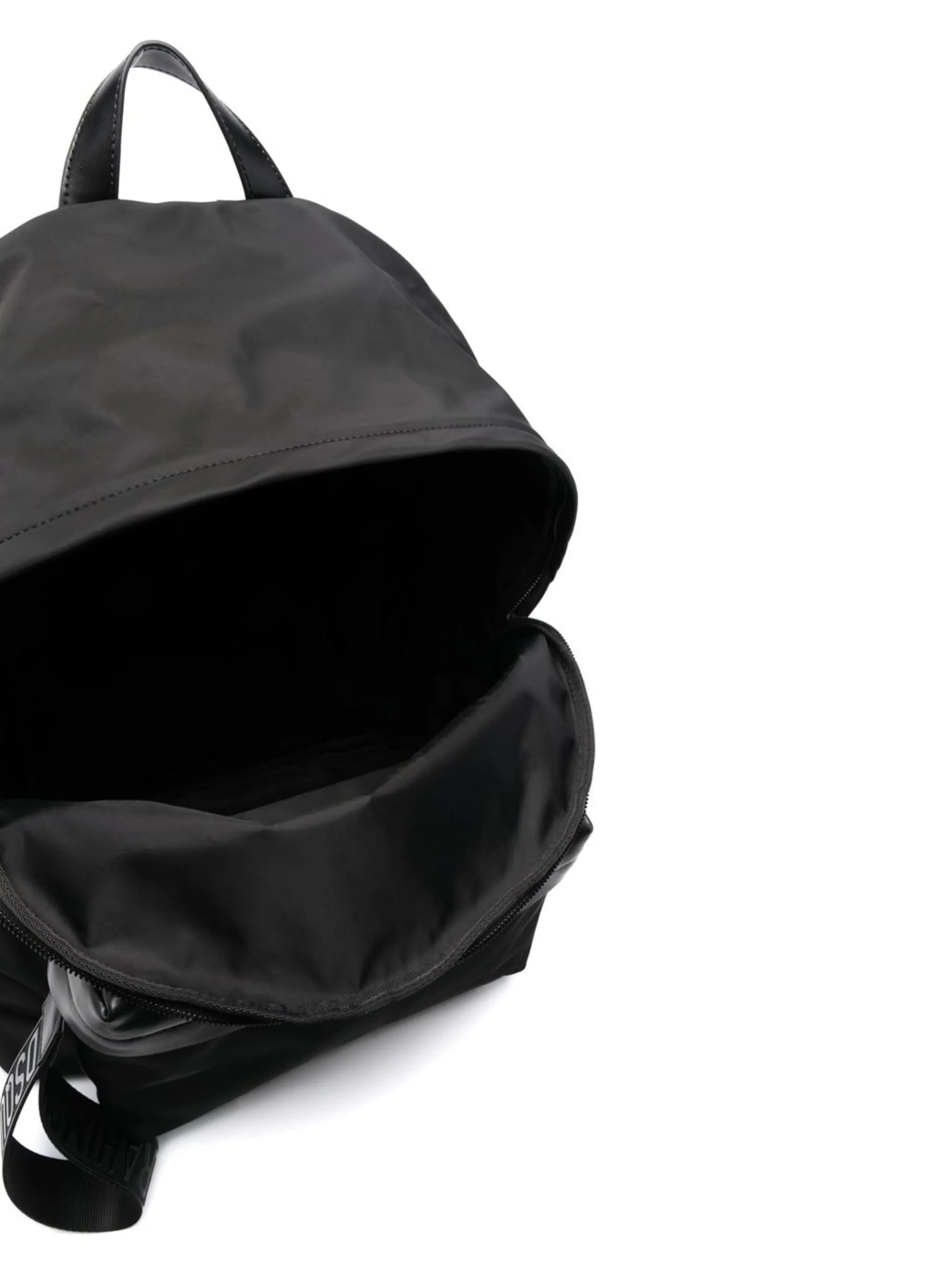 logo-strap backpack