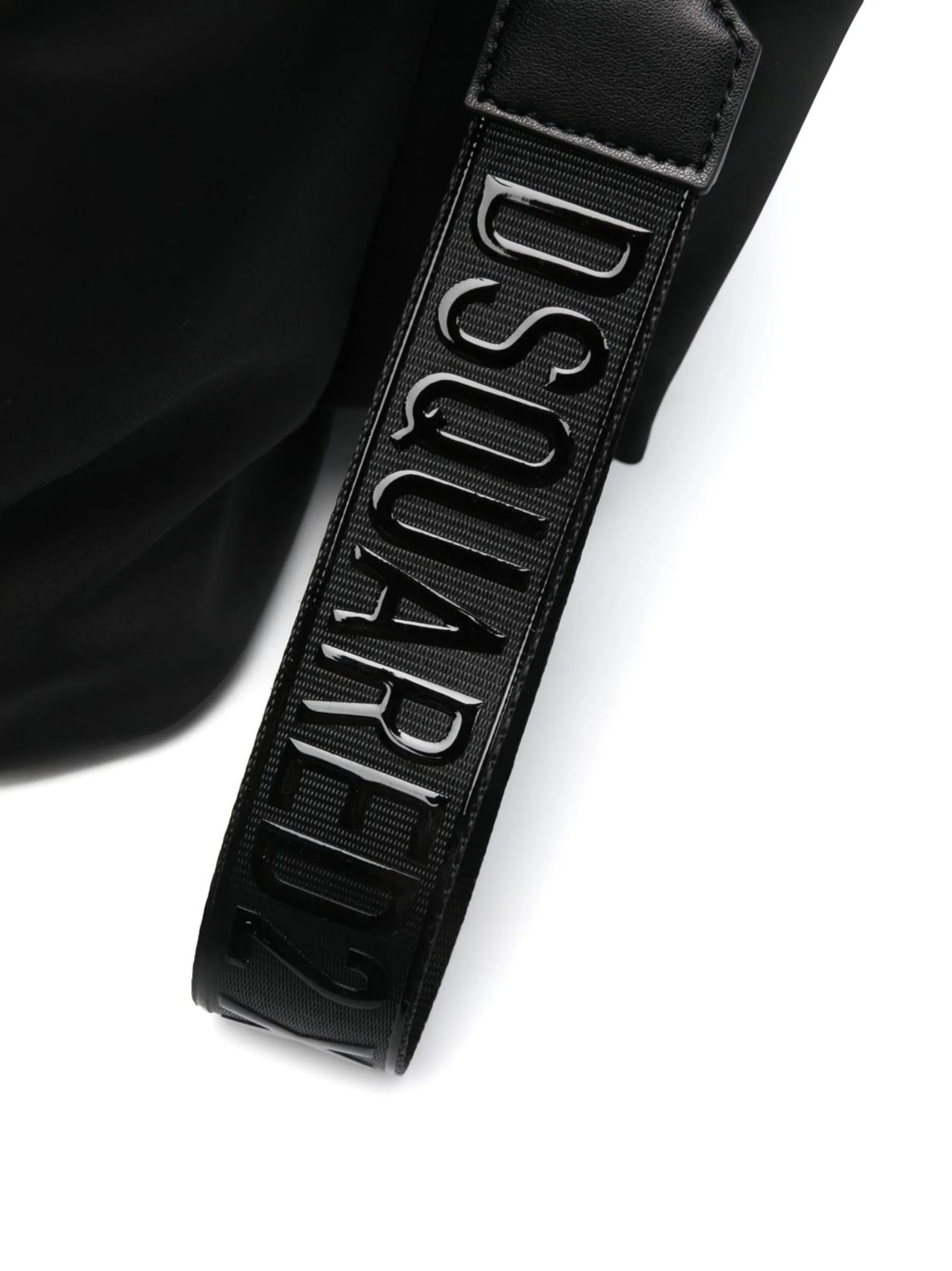 logo-strap backpack