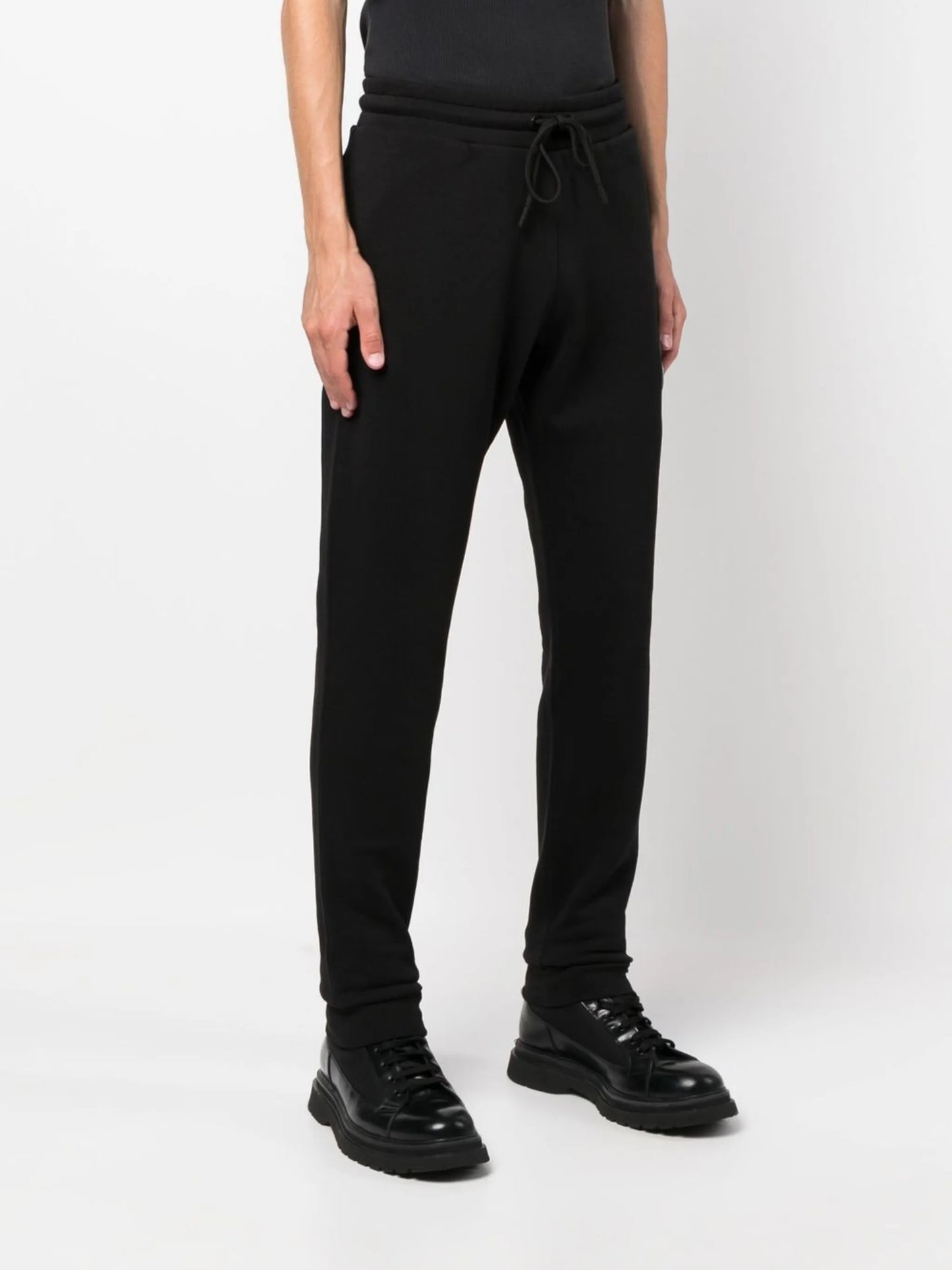 logo-patch track pants