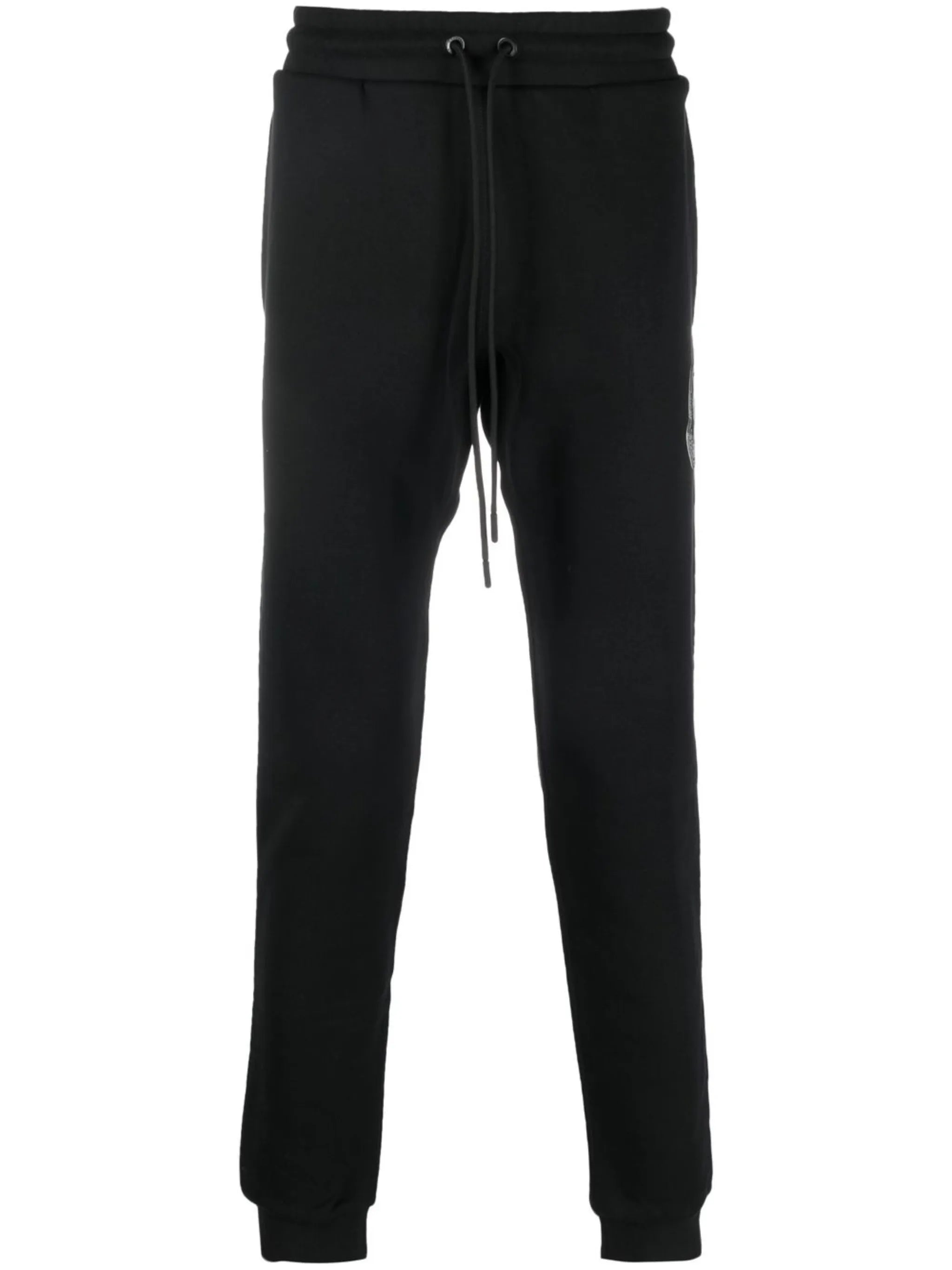 logo-patch track pants