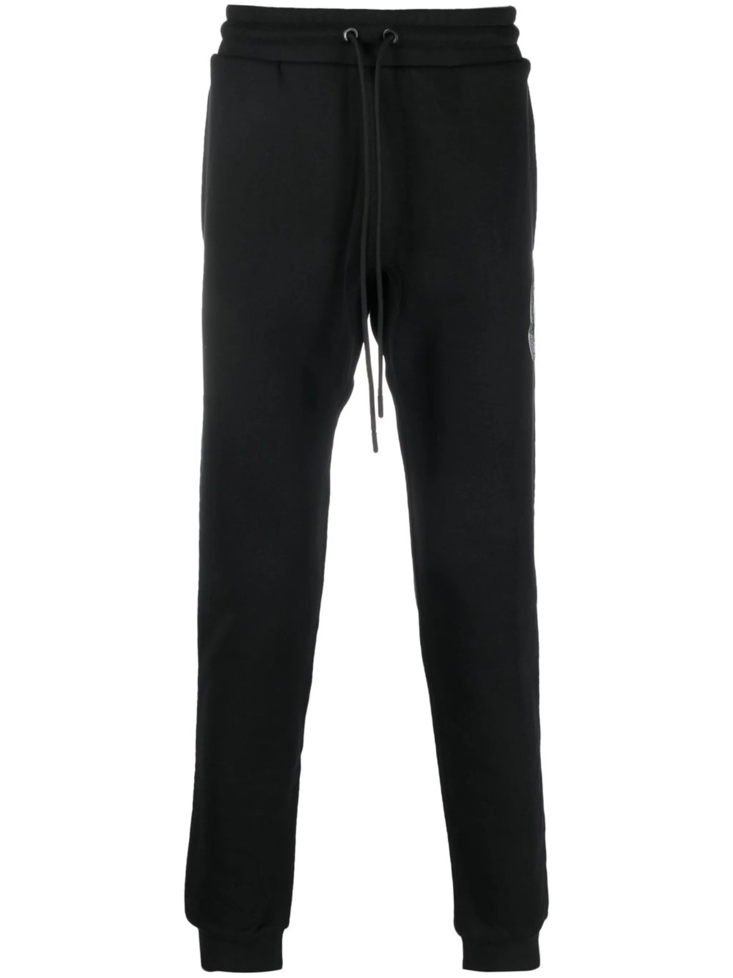 logo-patch track pants