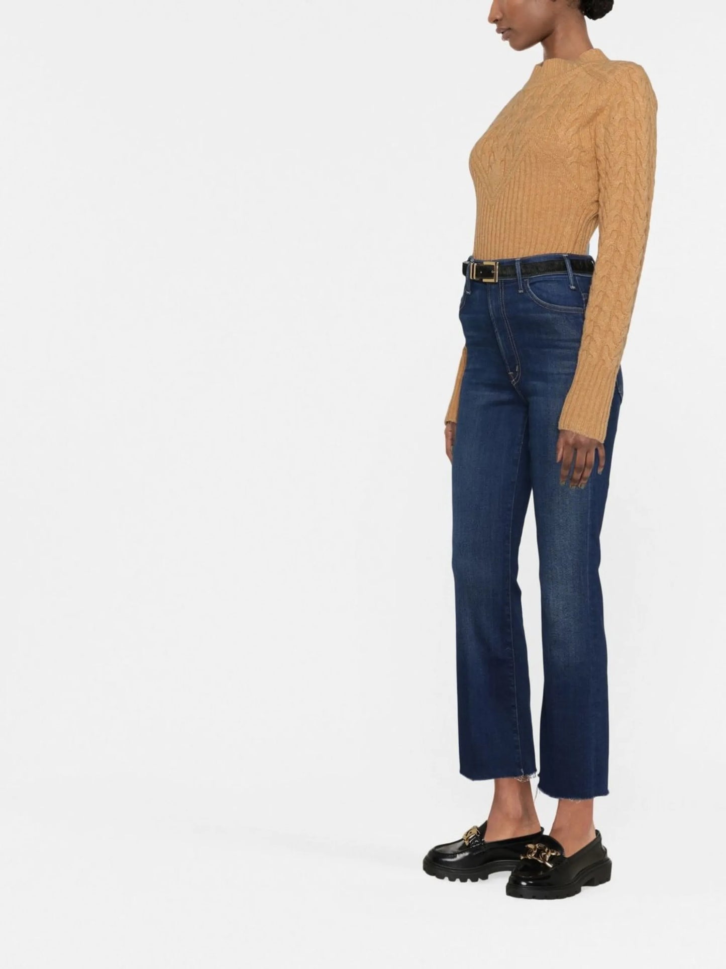 The Hustler raw-hem jeans