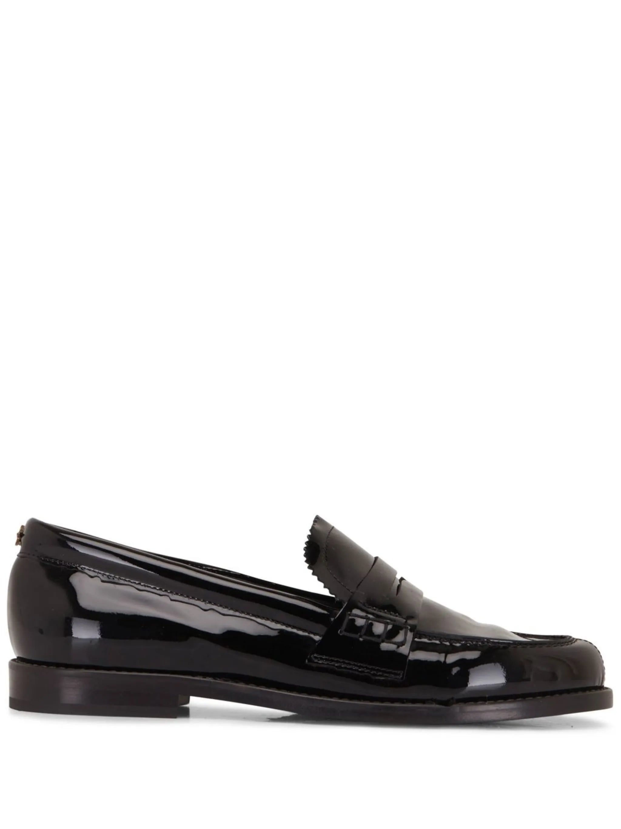 patent penny loafers