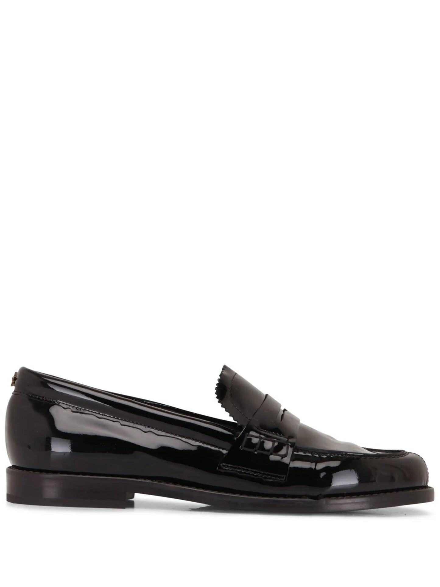 patent penny loafers