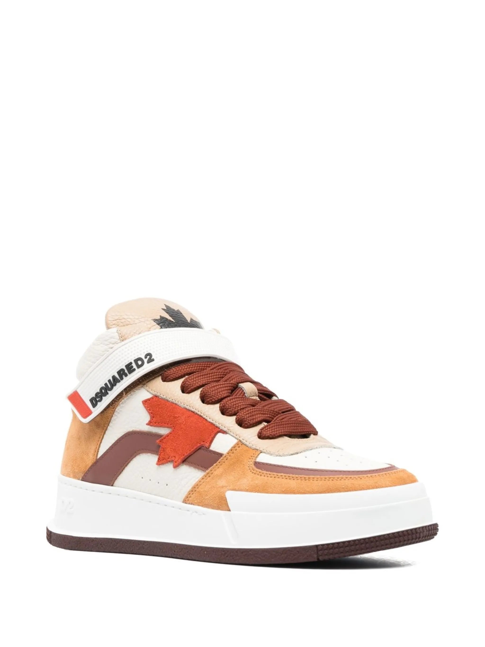 Canadian mid-top lace-up sneakers