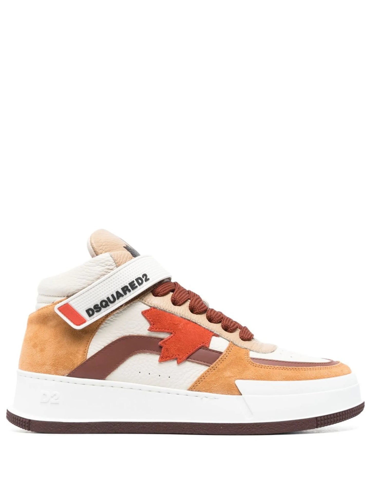 Canadian mid-top lace-up sneakers