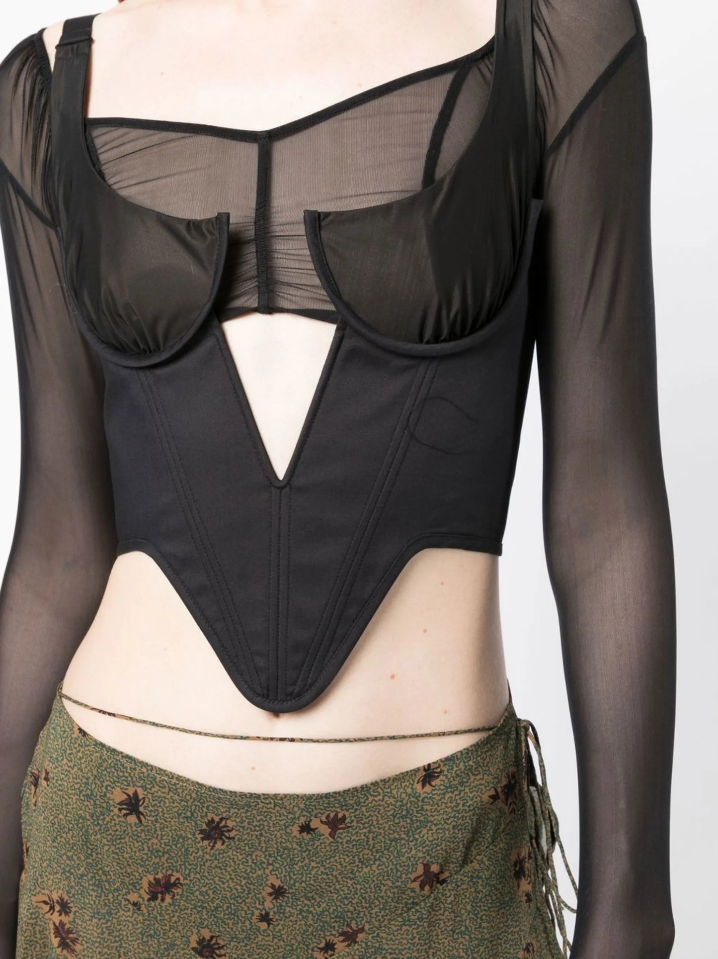 Craze structured bustier