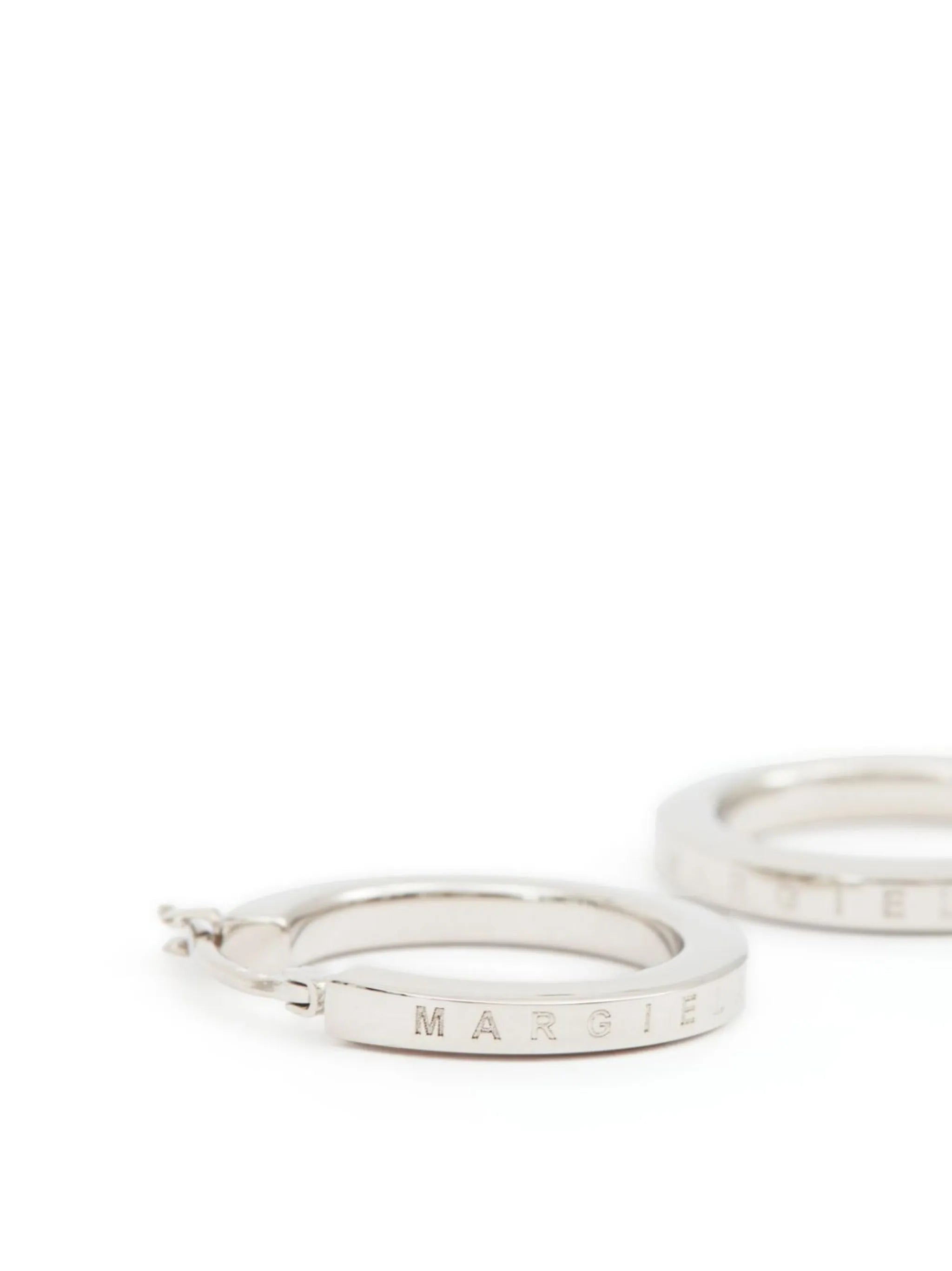 Margiela Six hoop earrings