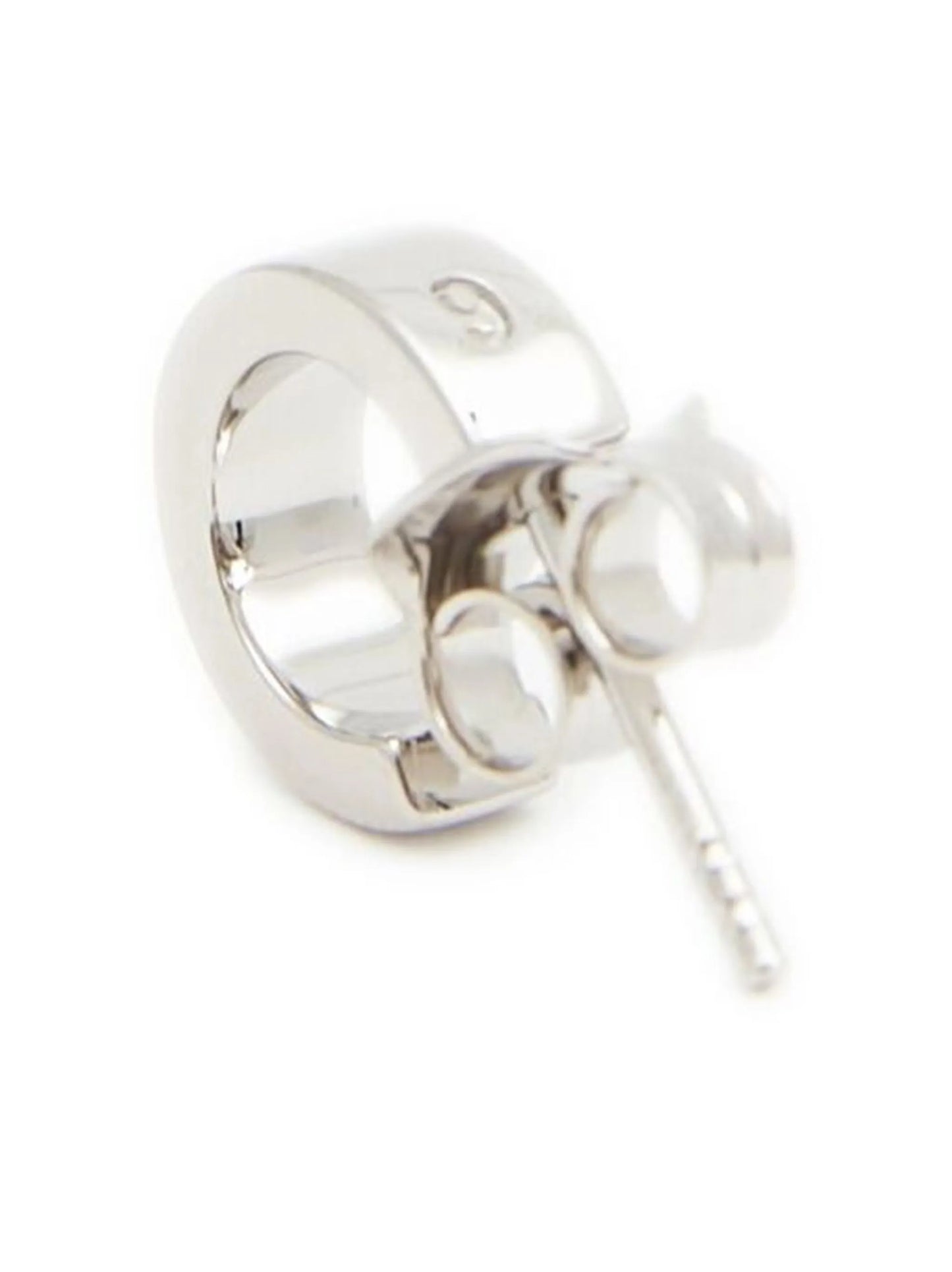 Minimal engraved hoop earrings