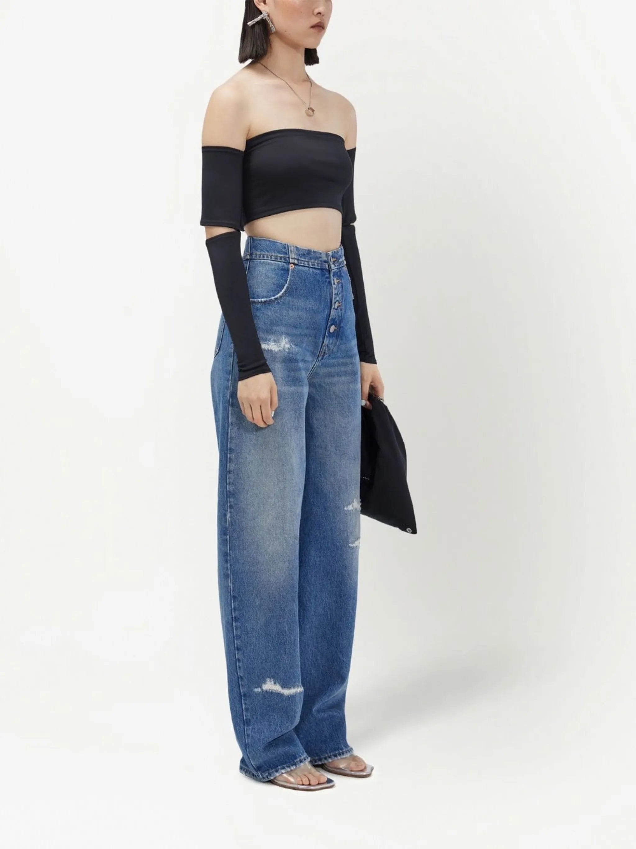 cut-out crop top