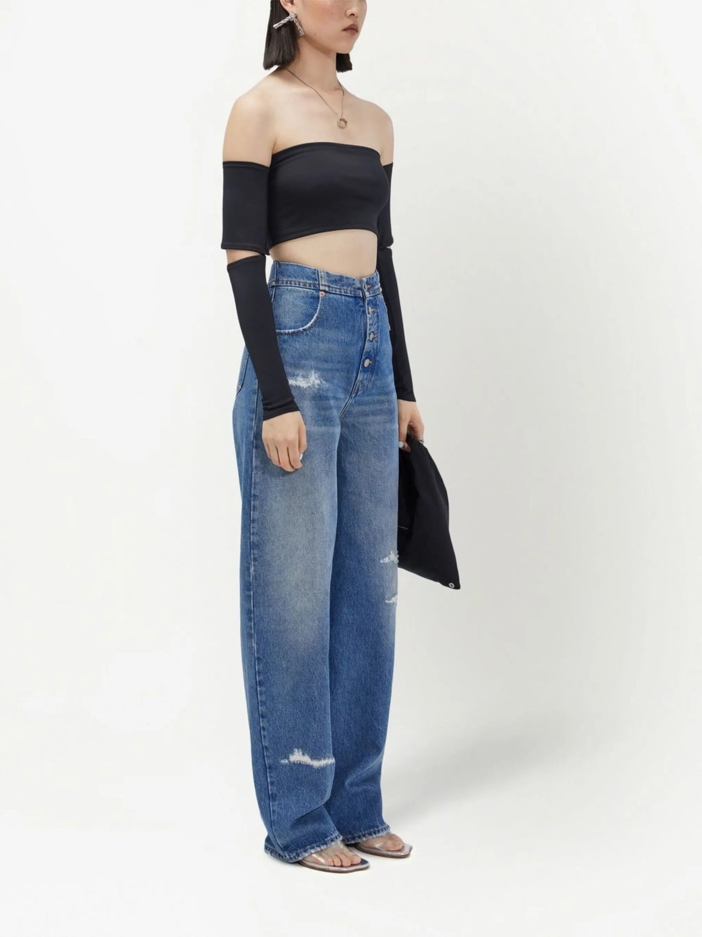 cut-out crop top