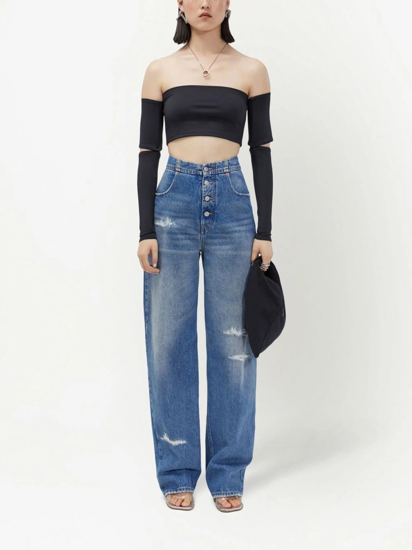 cut-out crop top