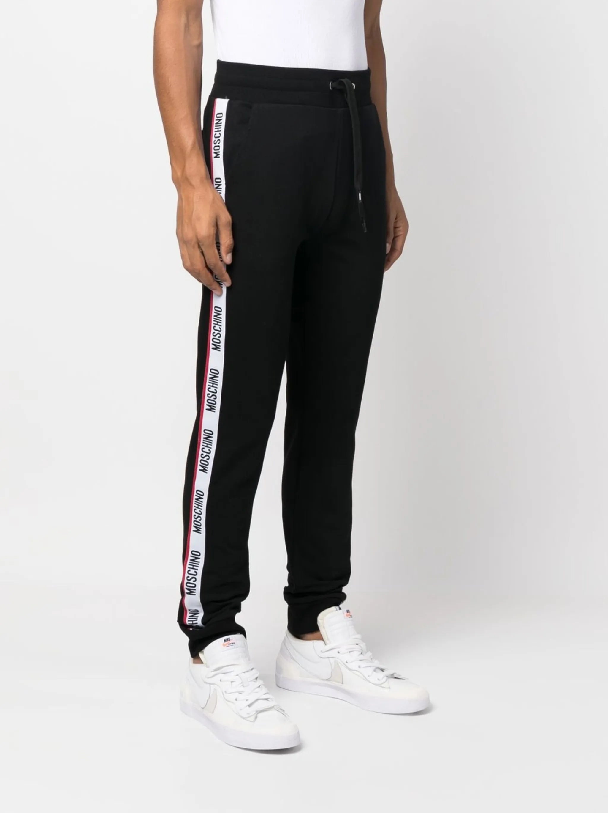 logo-tape detail sweatpants