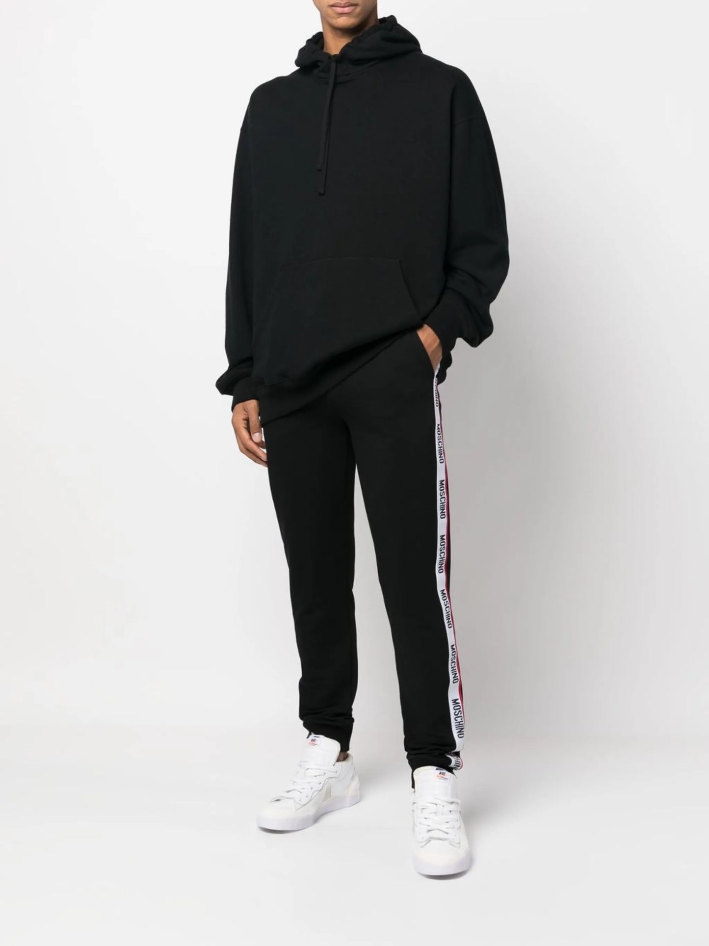 logo-tape detail sweatpants
