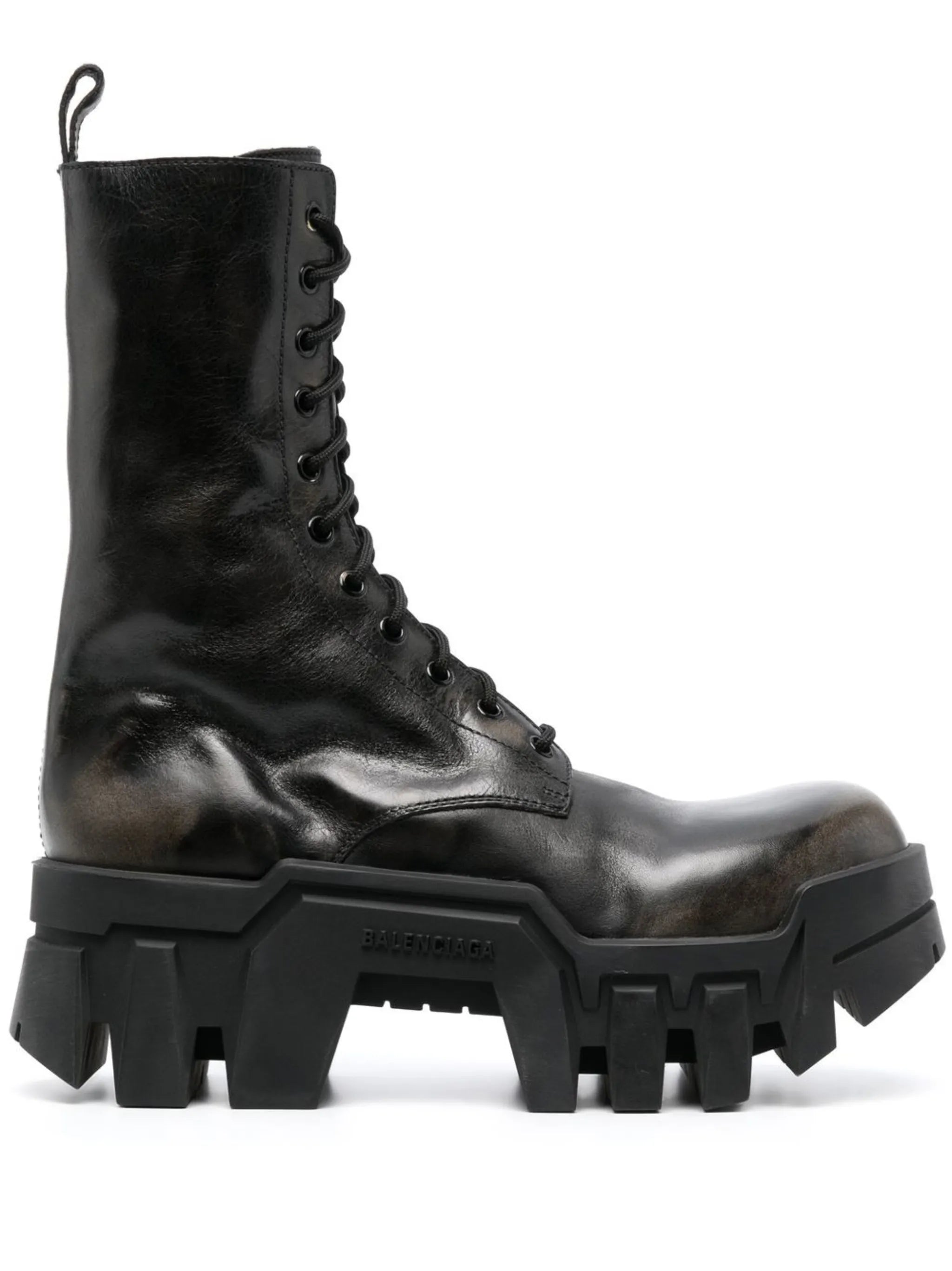 Bulldozer lace-up boots