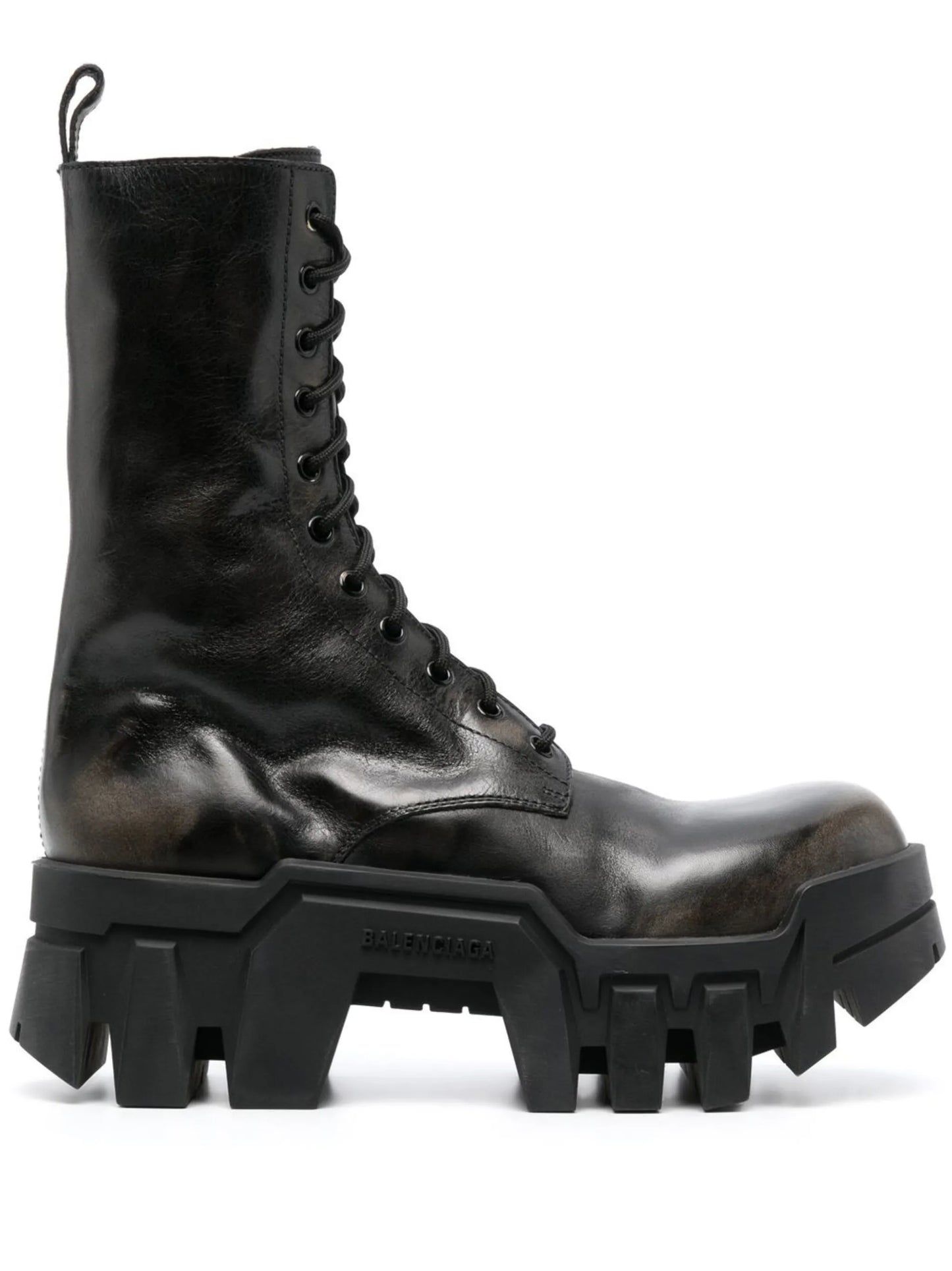 Bulldozer lace-up boots