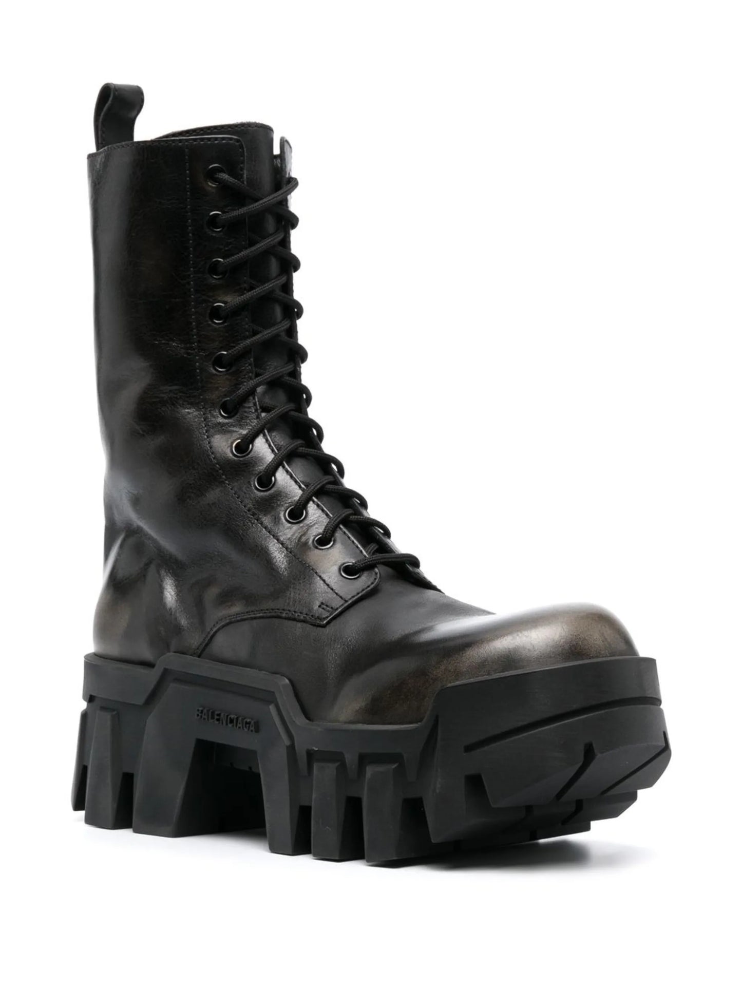 Bulldozer lace-up boots