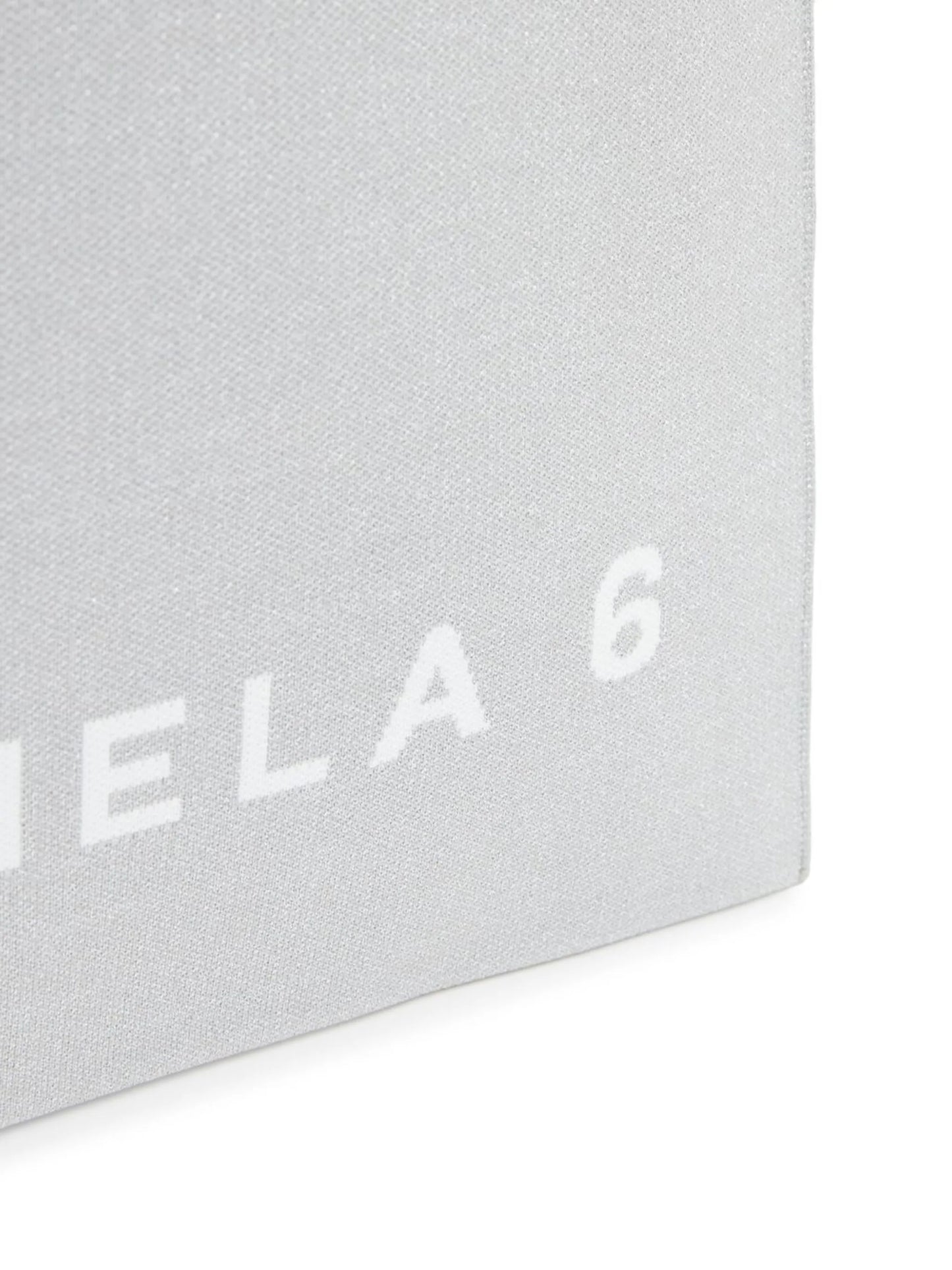 logo-print tote bag