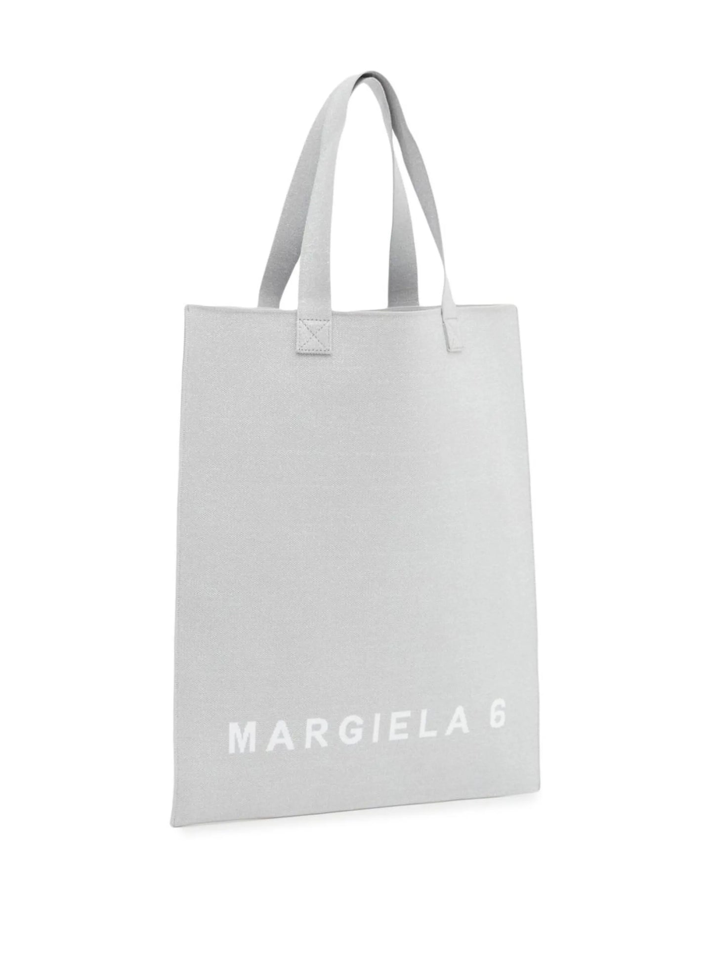 logo-print tote bag