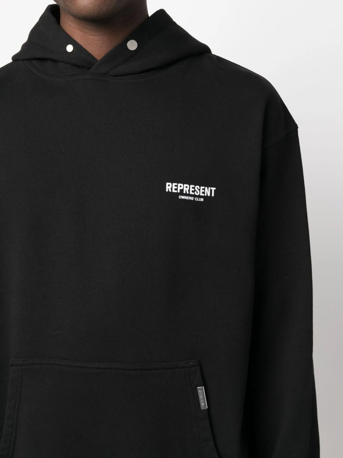 logo-print hoodie