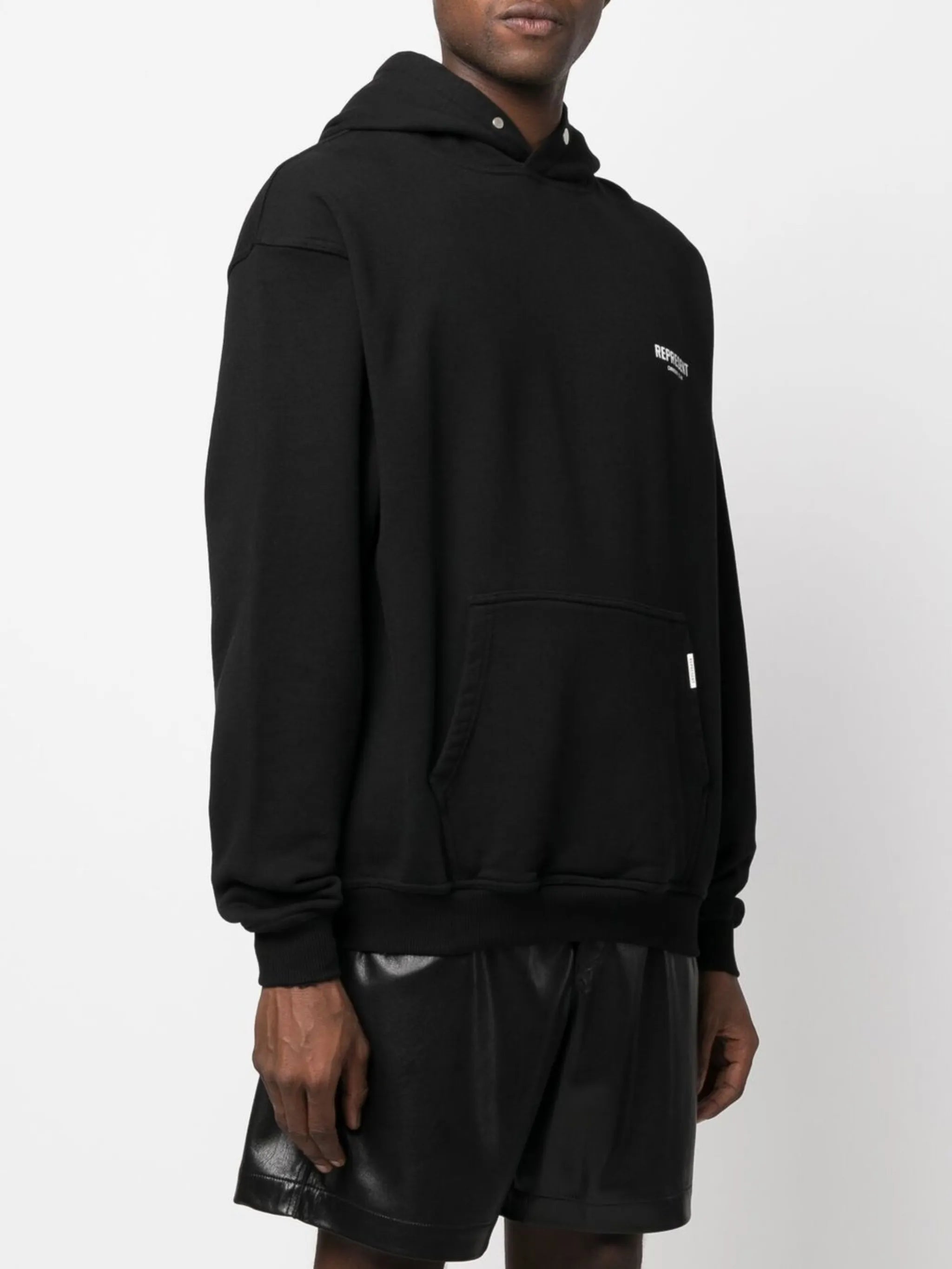 logo-print hoodie