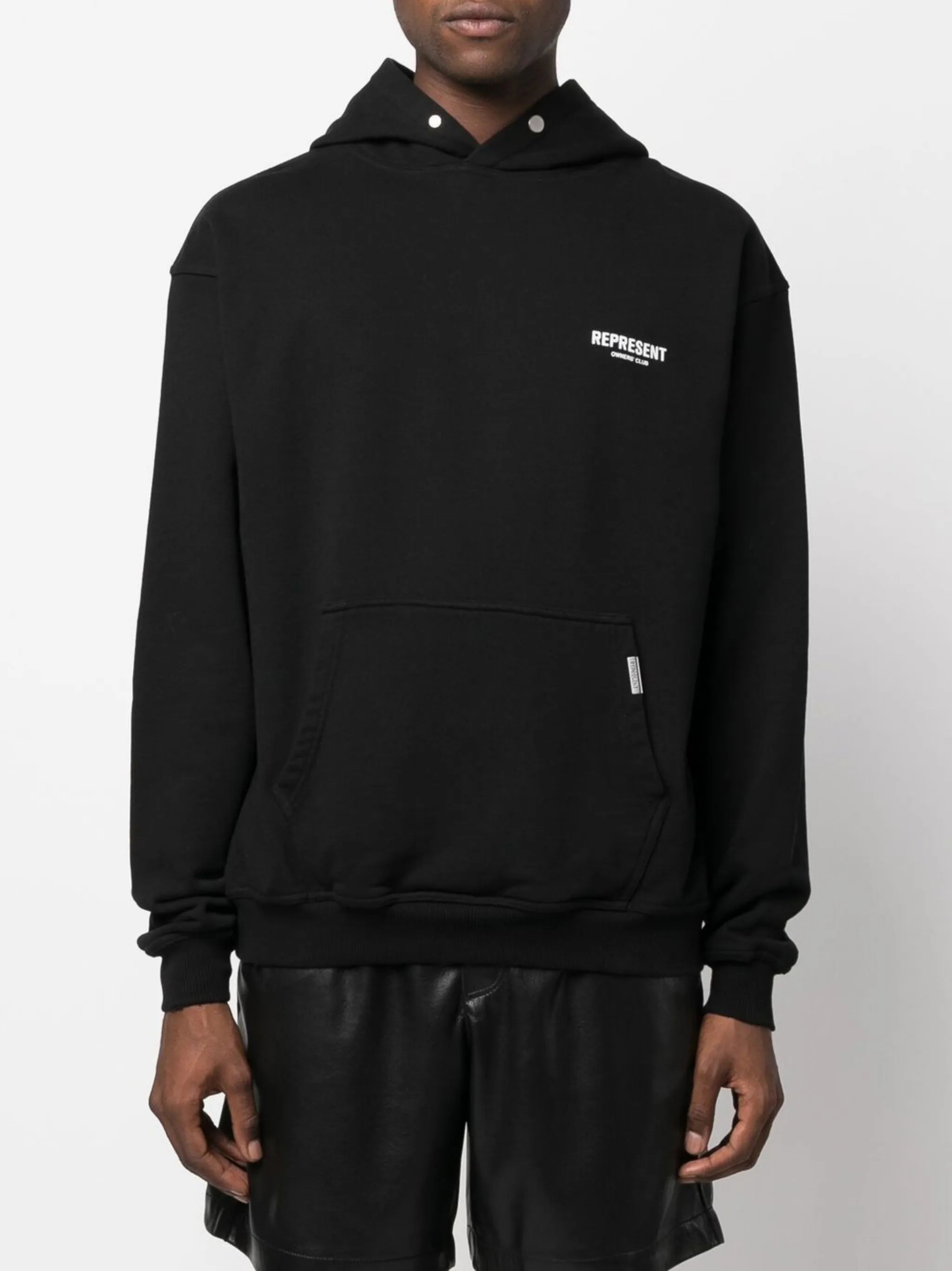 logo-print hoodie