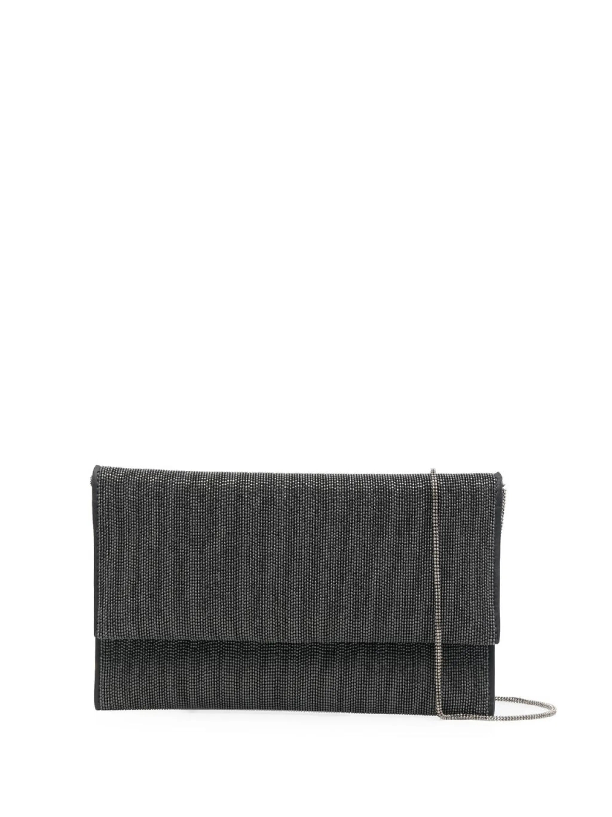 embellished flap bag