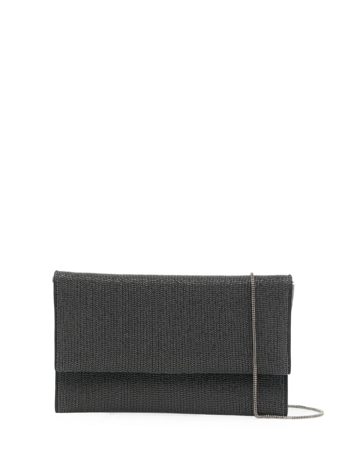 embellished flap bag