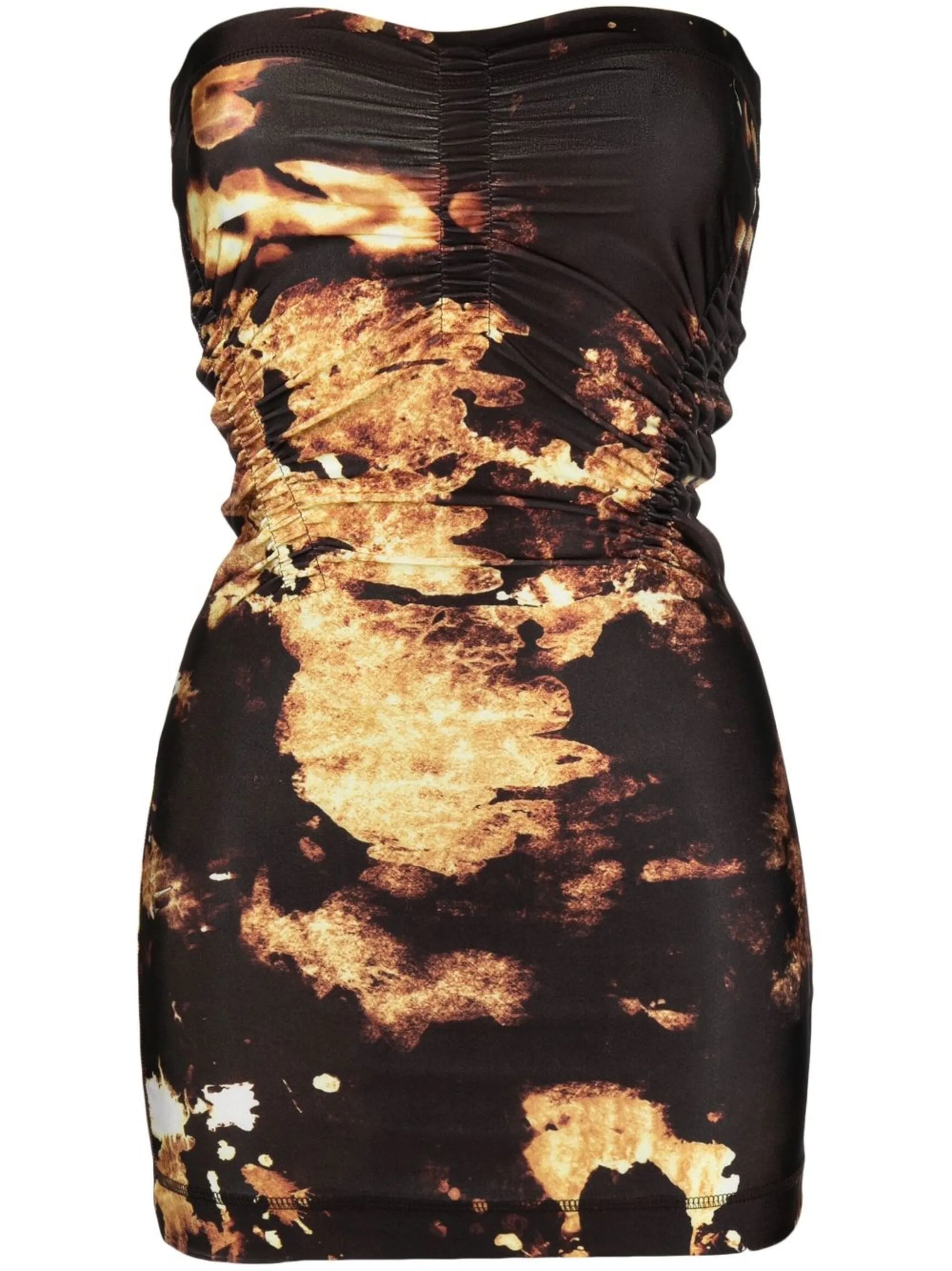Skinn strapless mini dress