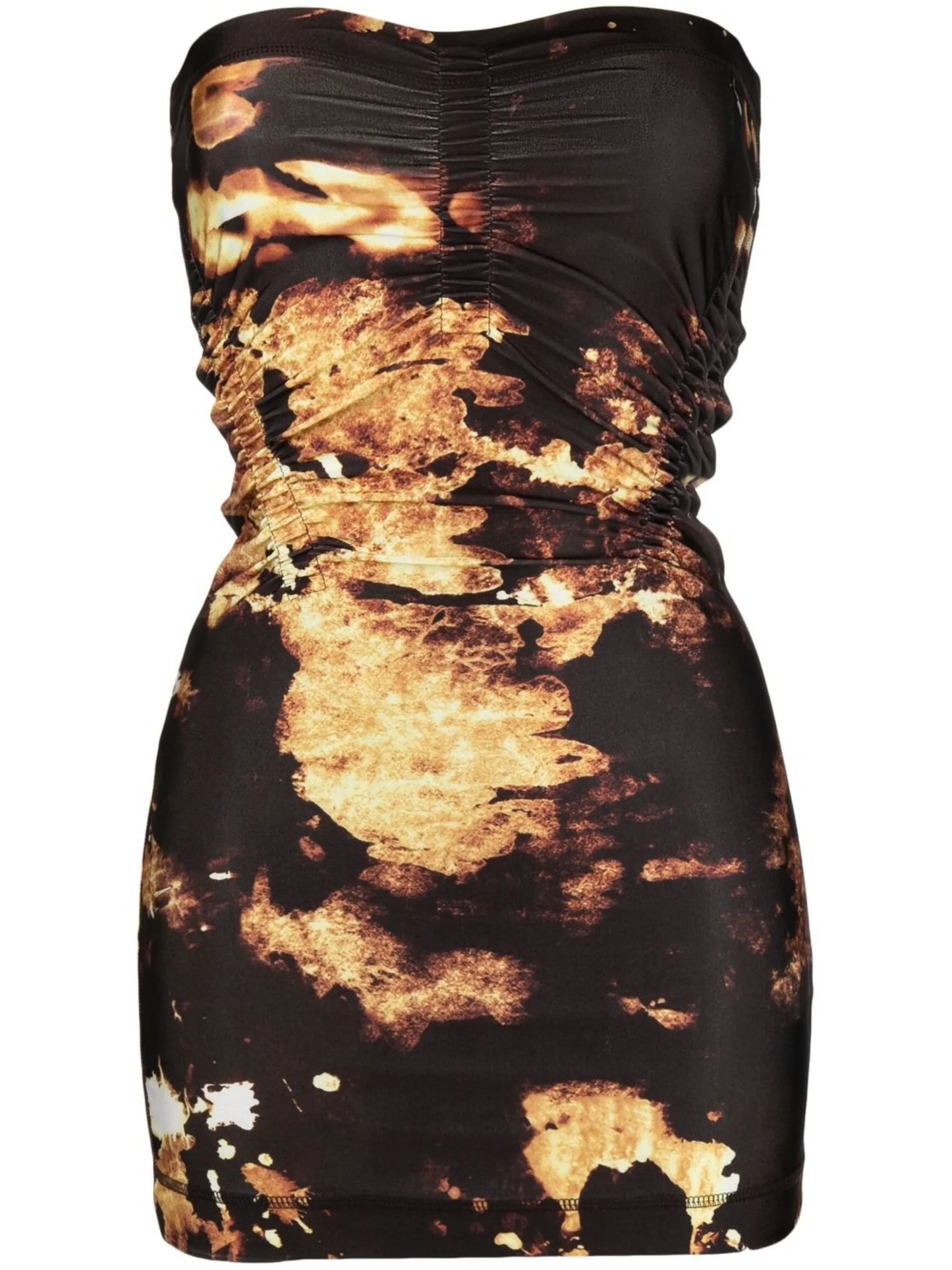 Skinn strapless mini dress
